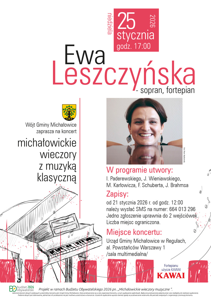 plakat wieczory z&nbsp;muzyką klasyczną
