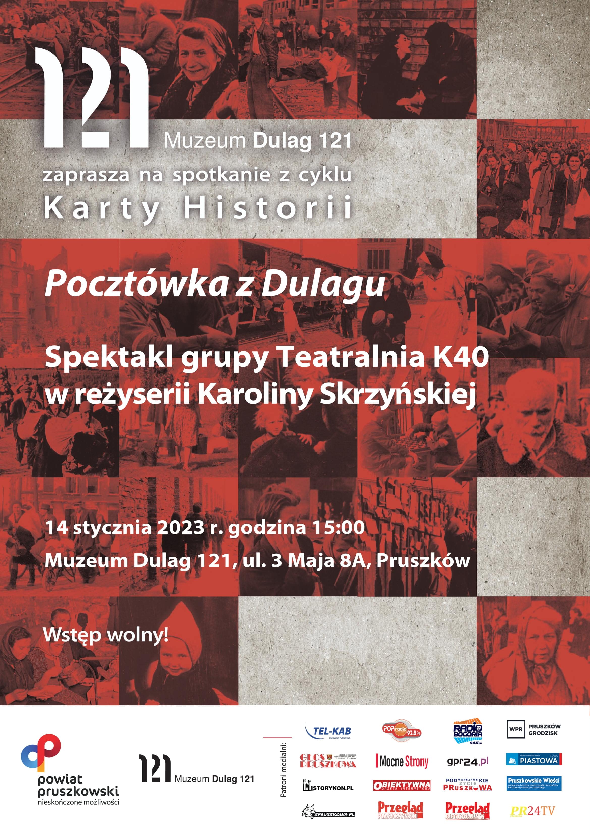 Grafika prezentuje treść komunikatu.