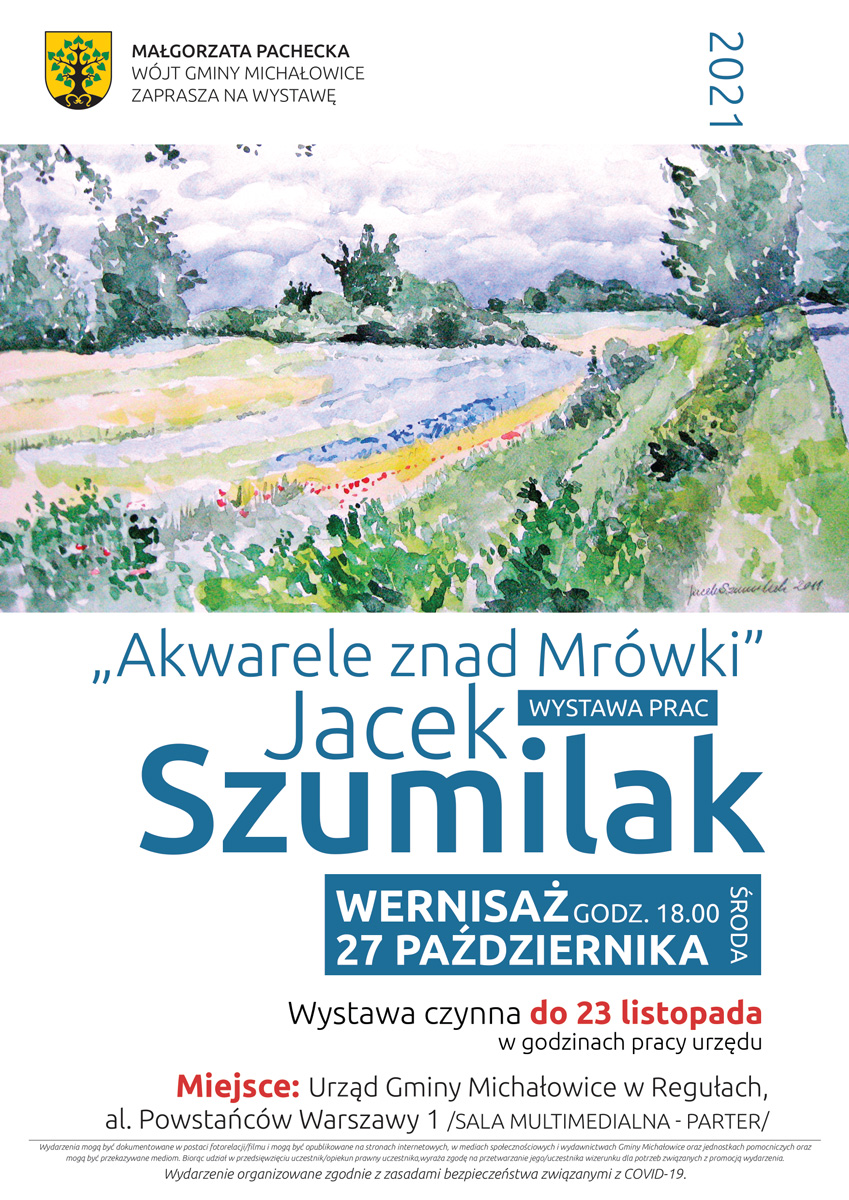 Wernisaż prac Jacka Szumilaka w Regułach