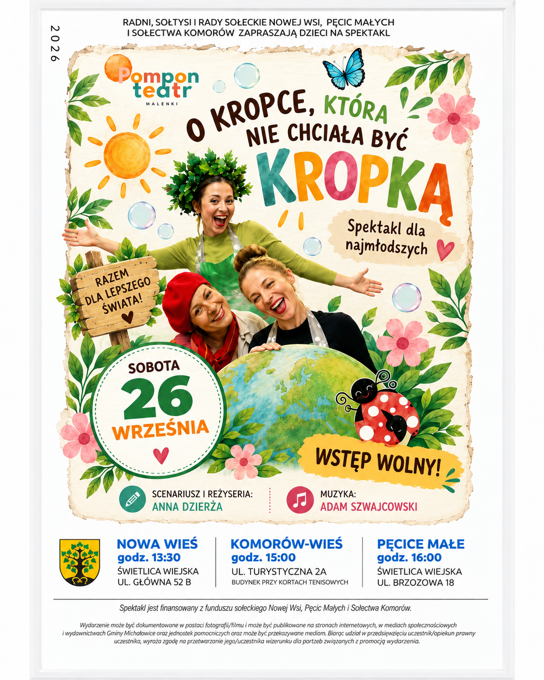 grafika prezentuje treść komunikatu