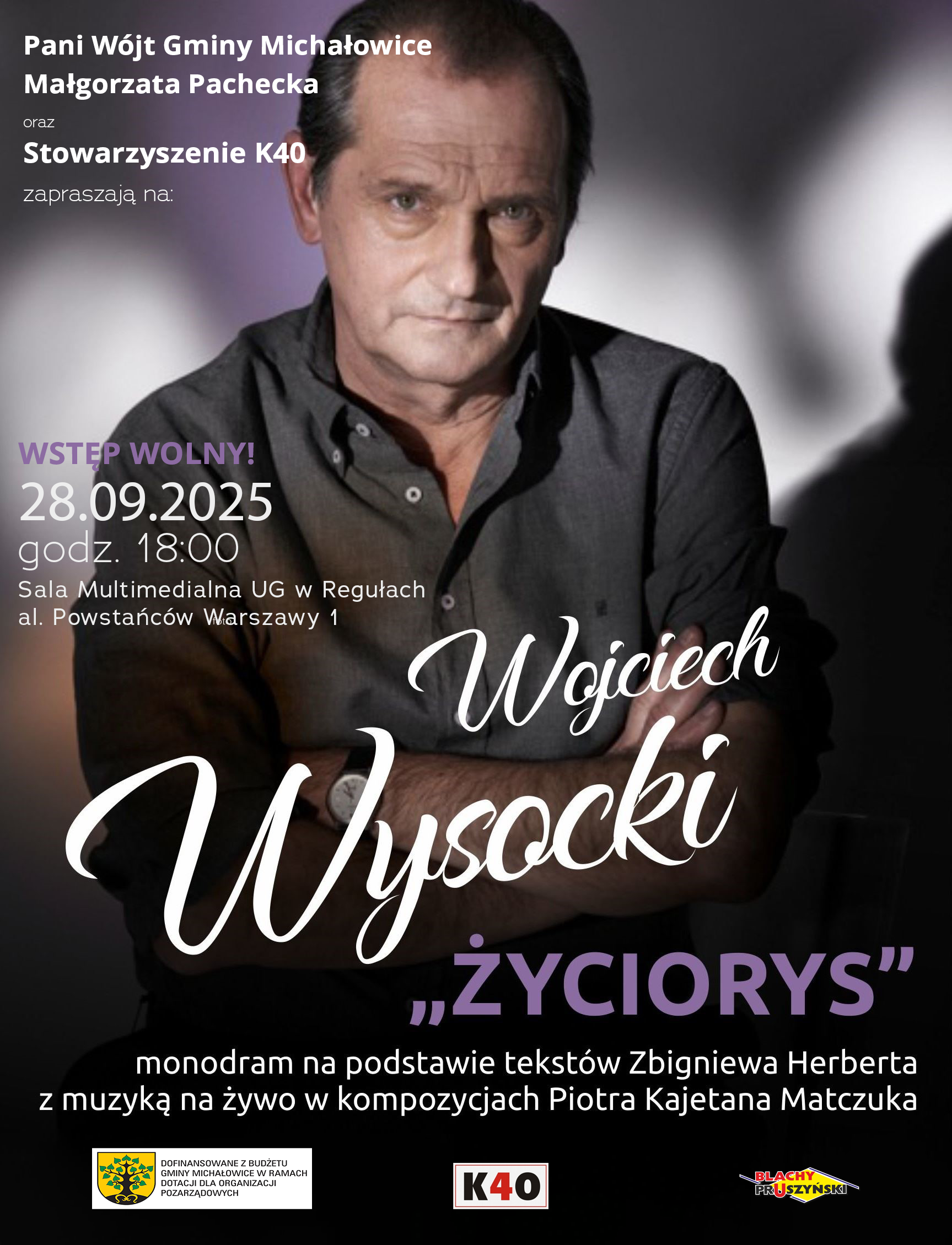 Grafika zawiera treść komunikatu