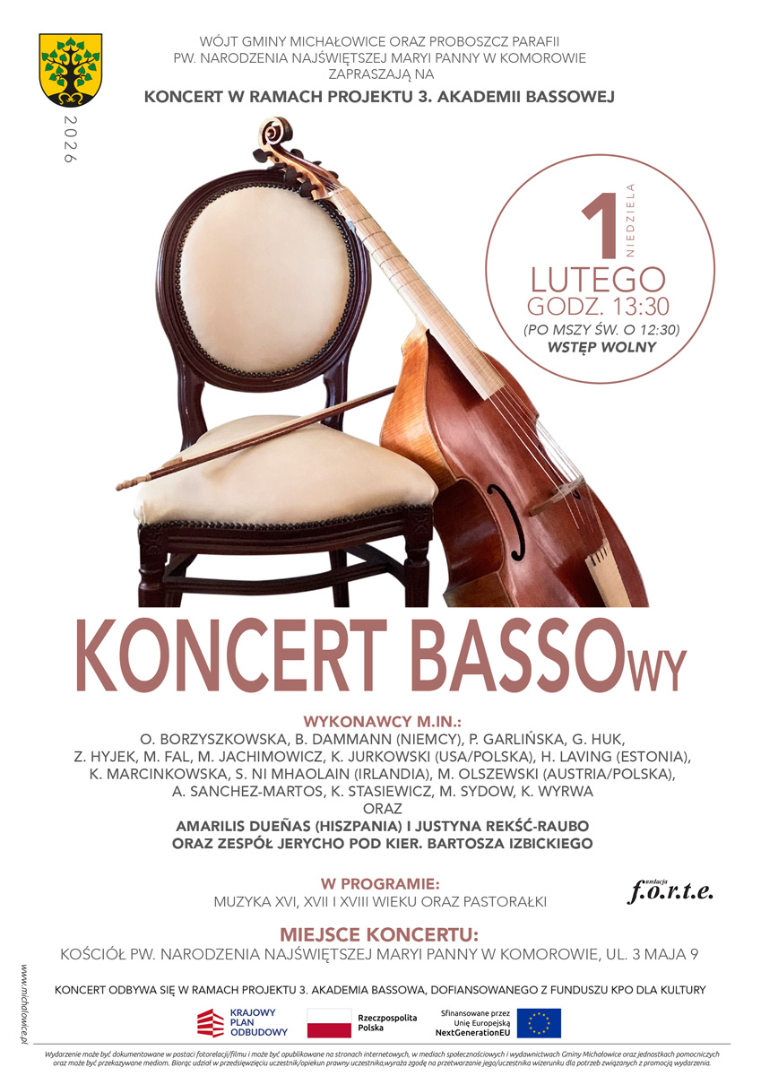koncert bassowy plakat