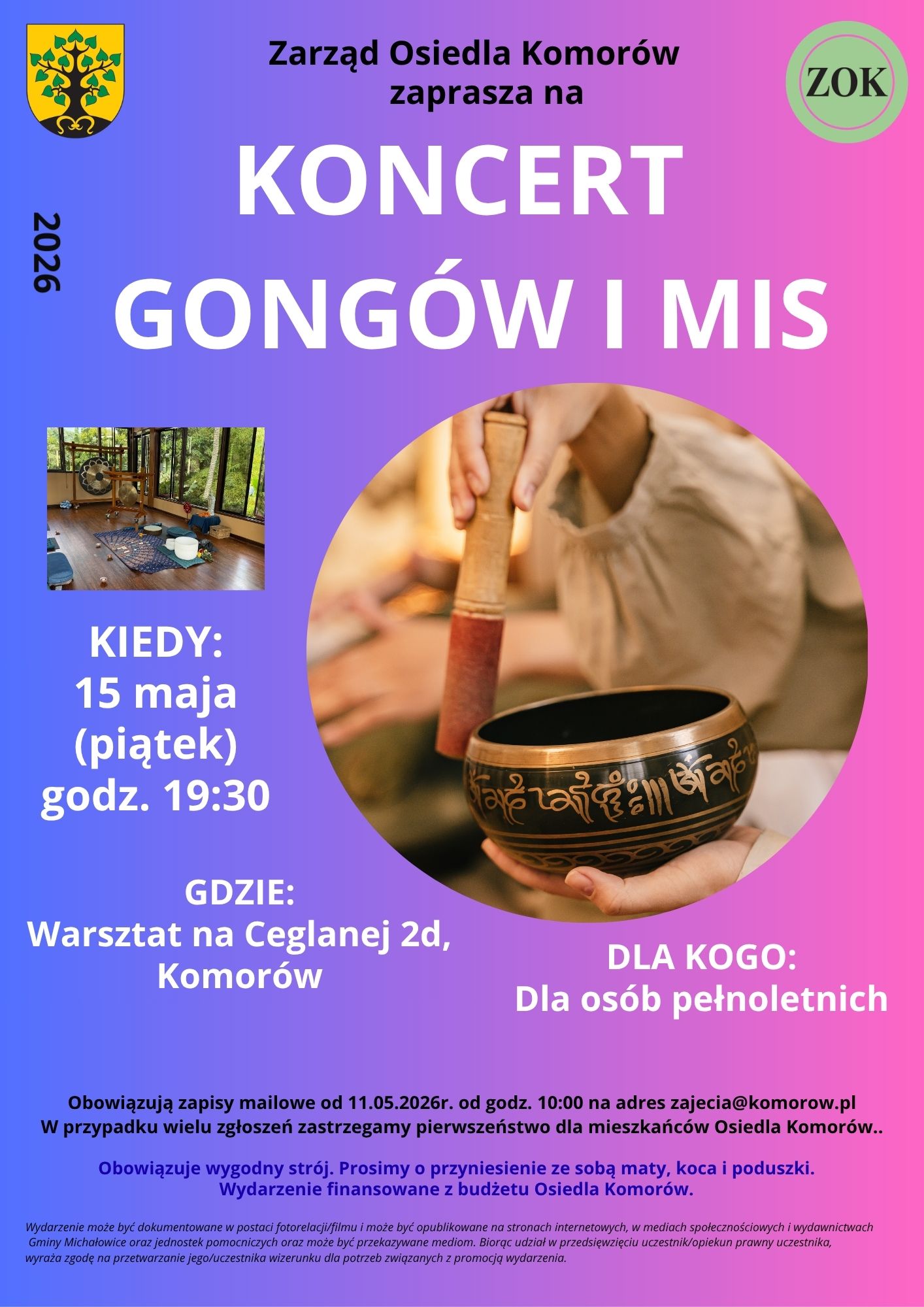 Grafika prezentuje treśc komunikatu