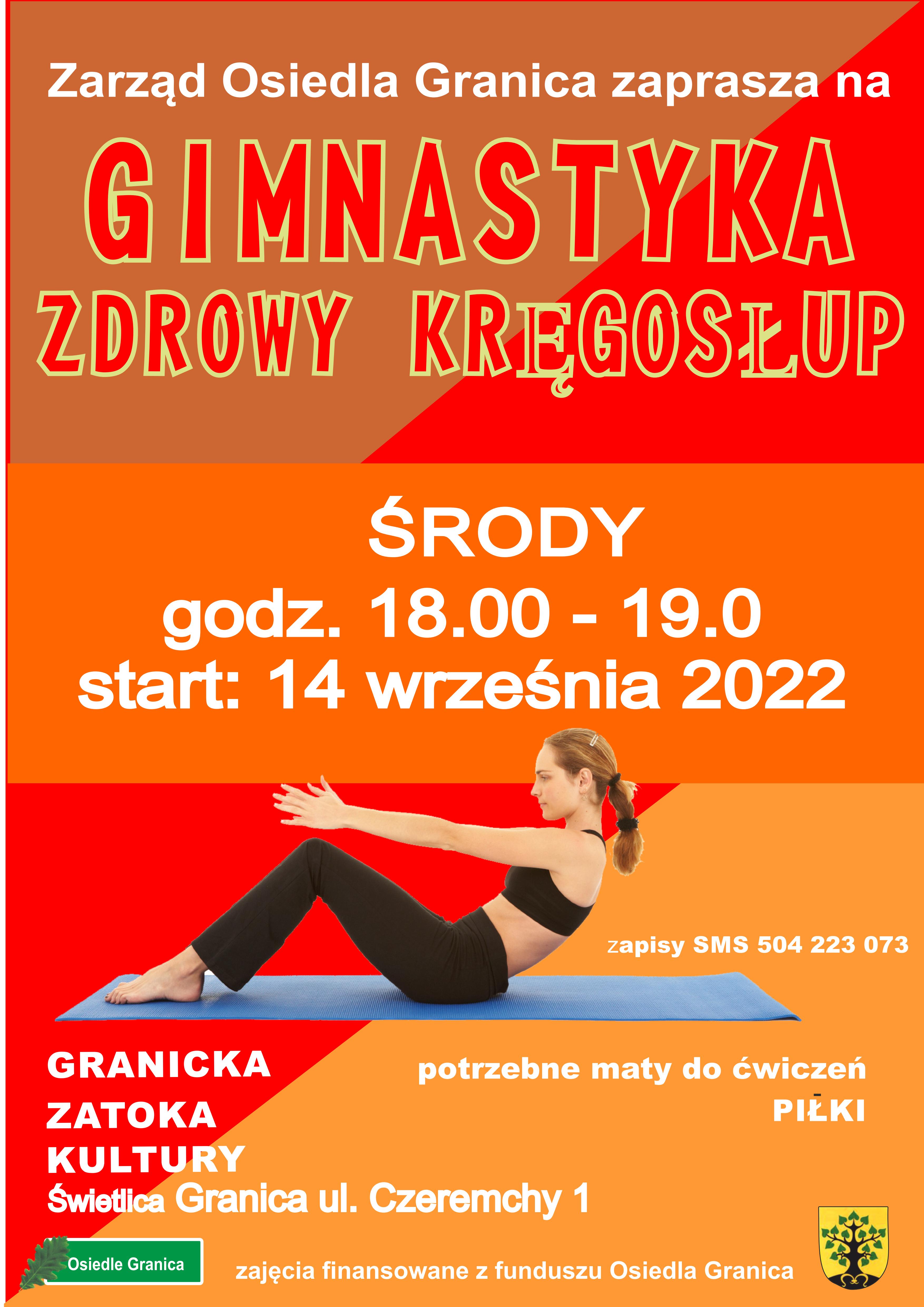 Gimnastyka - zdrowy kręgosłup 