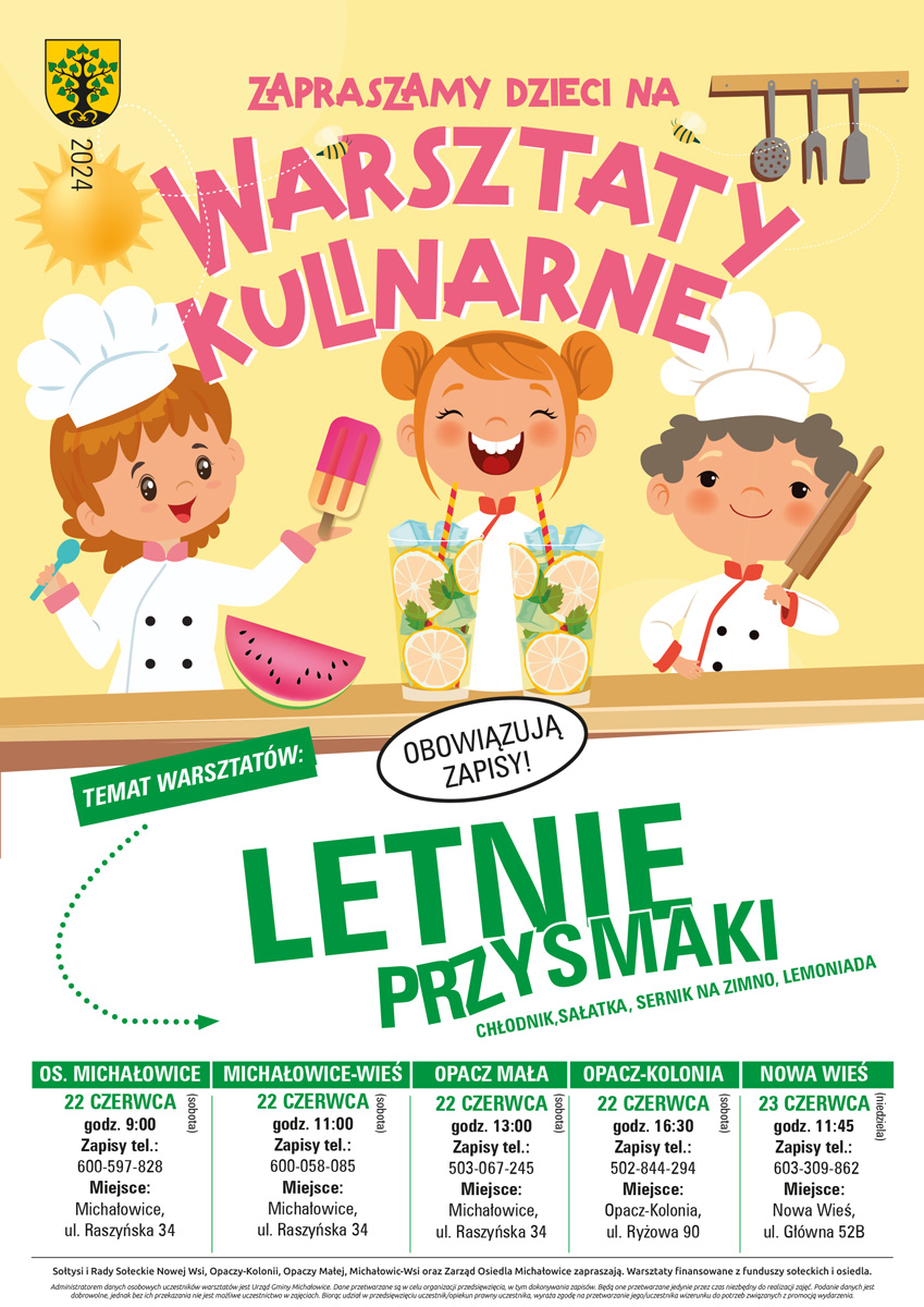 Grafika prezentuje treść komunikatu.