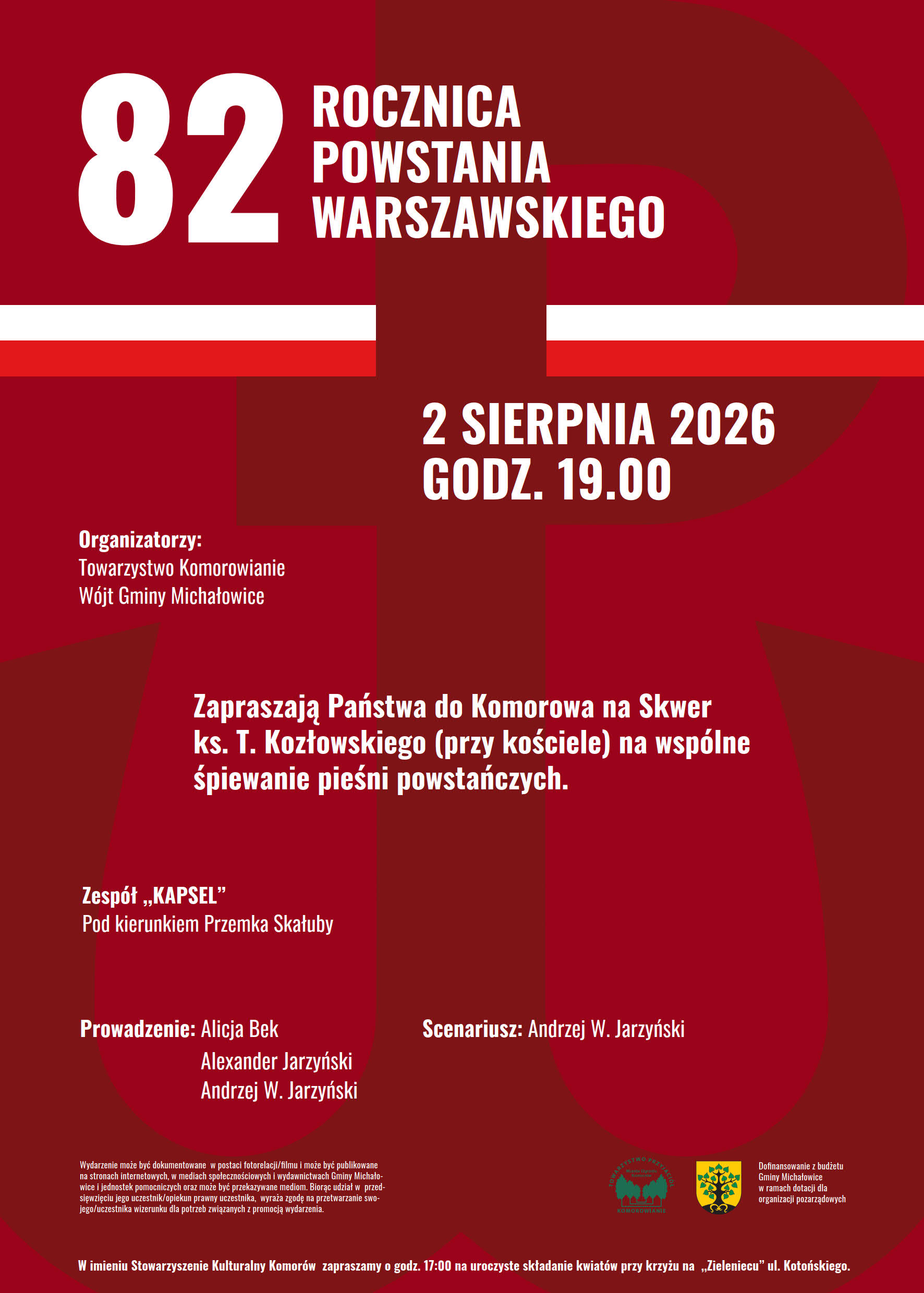 Grafika zawiera treść komunikatu