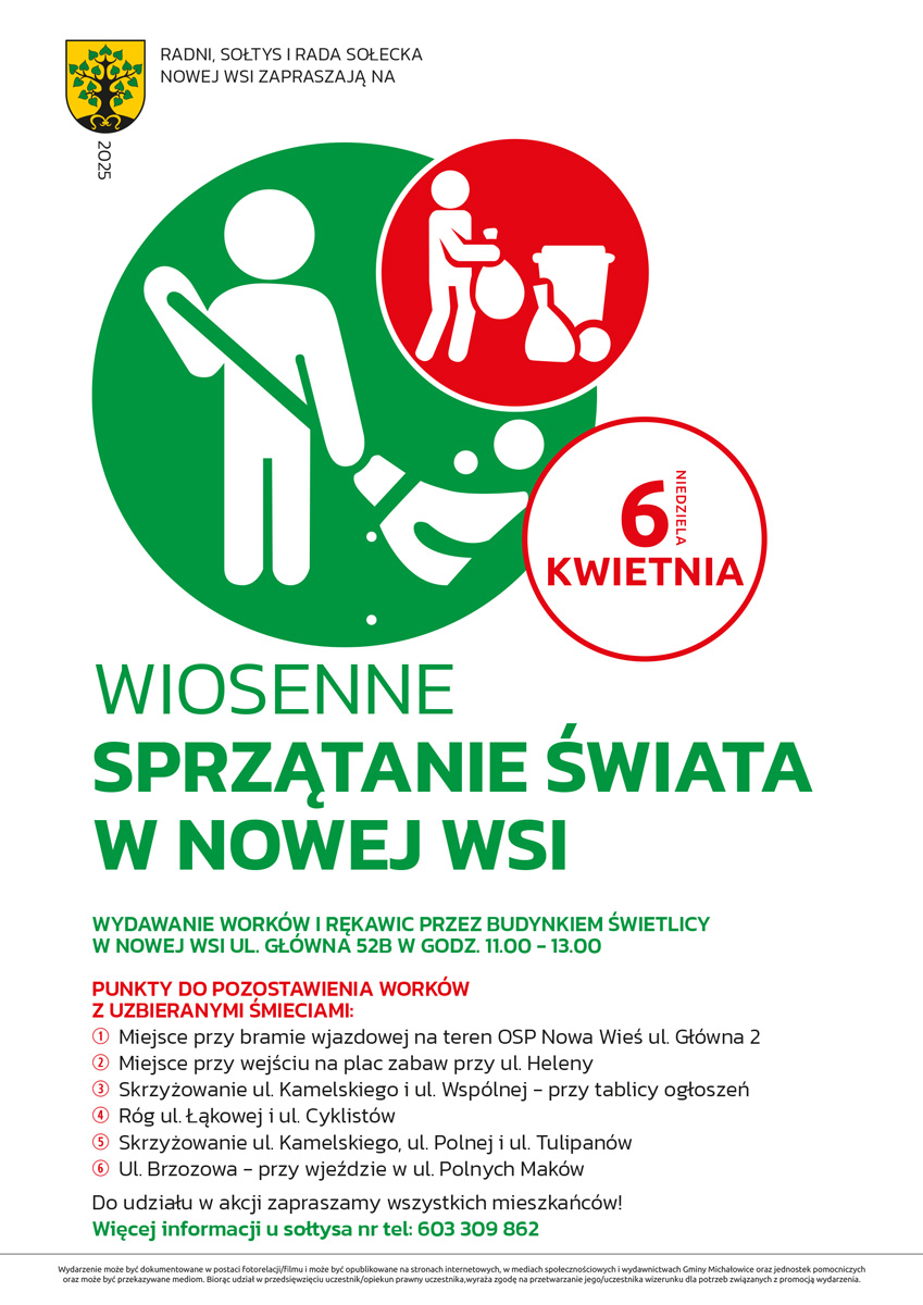 Grafika prezentuje treśc komunikatu
