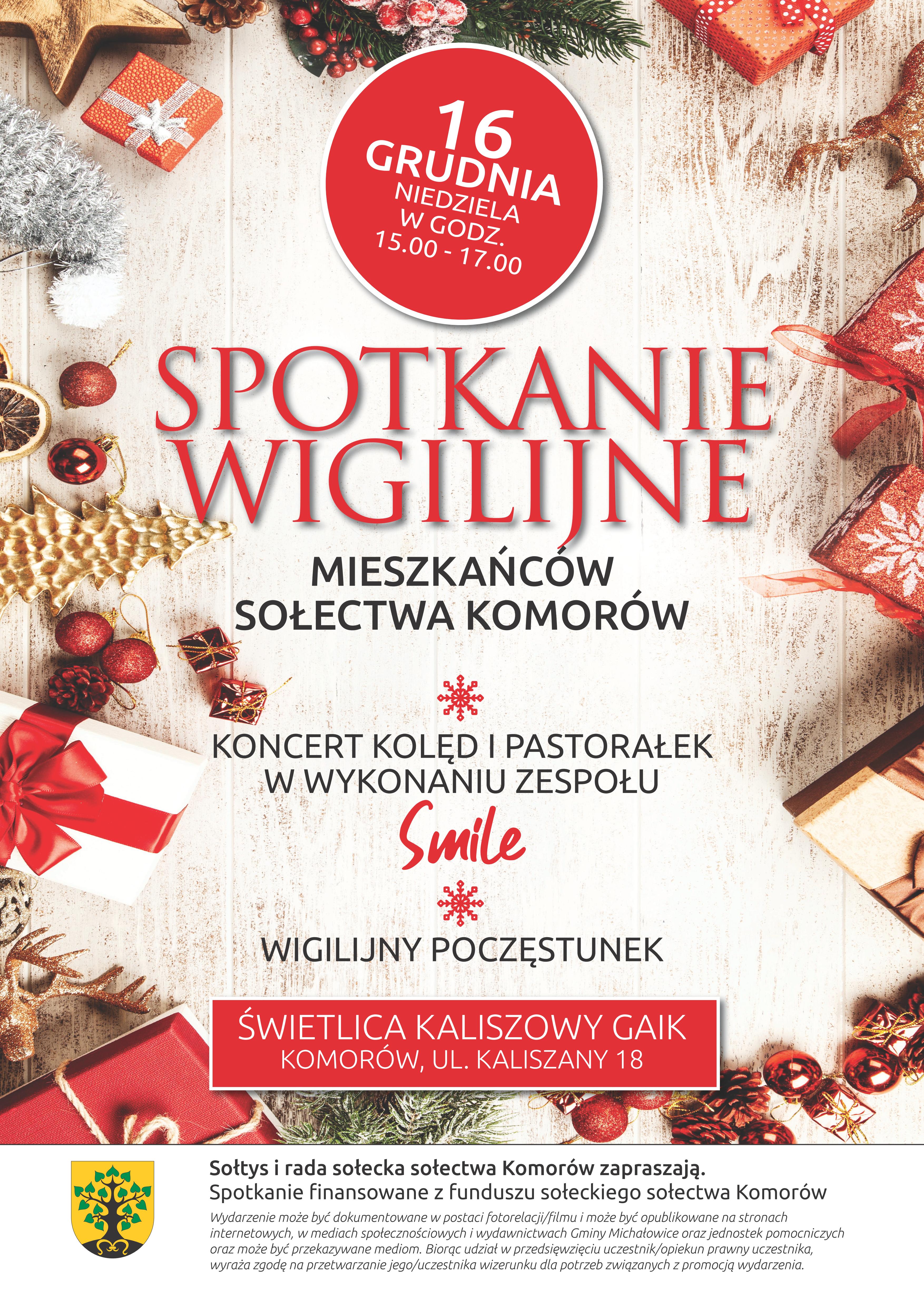 Spotkanie Wigilijne Mieszkańców Zaproszenia Dzieje Się
