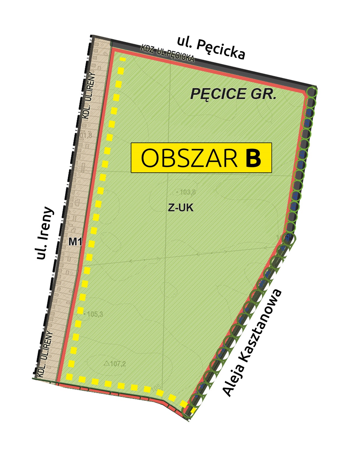 Maopa obszaru B