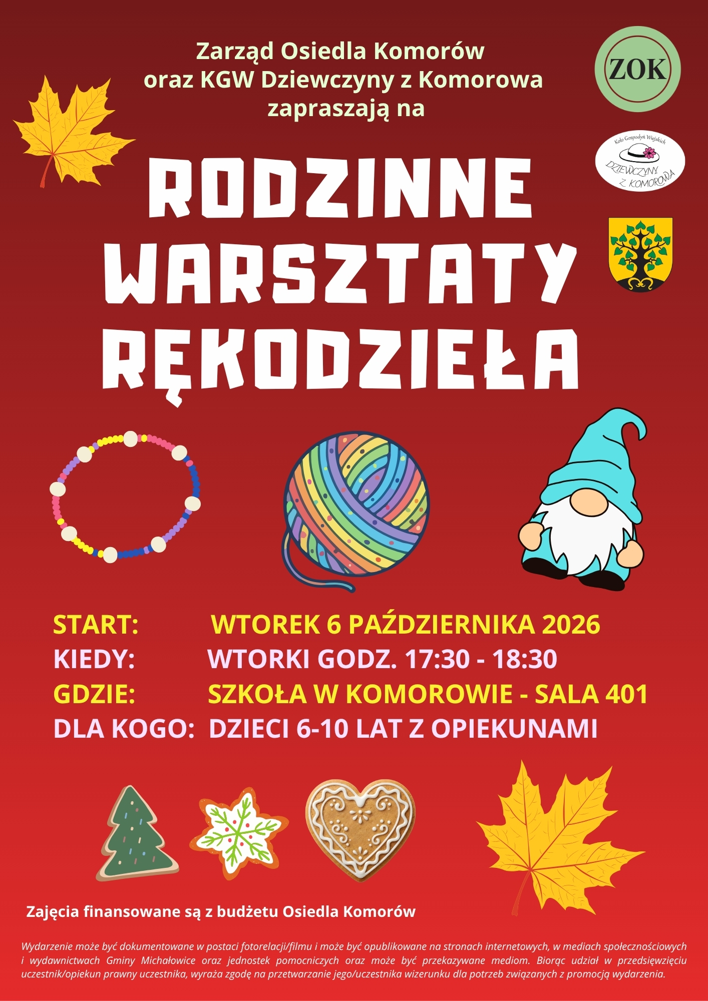 grafika prezentuje treść komunikatu