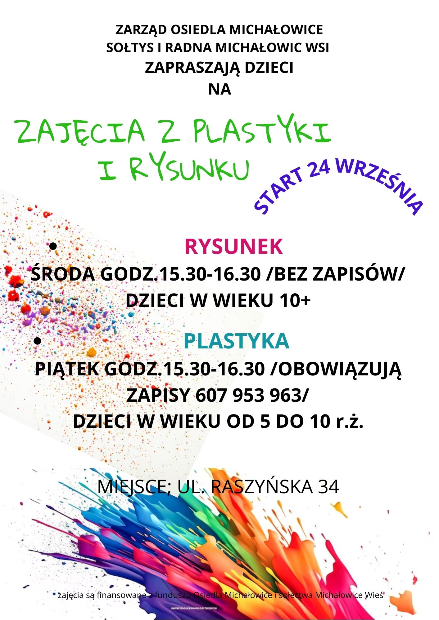 Grafika zawiera treść komunikatu