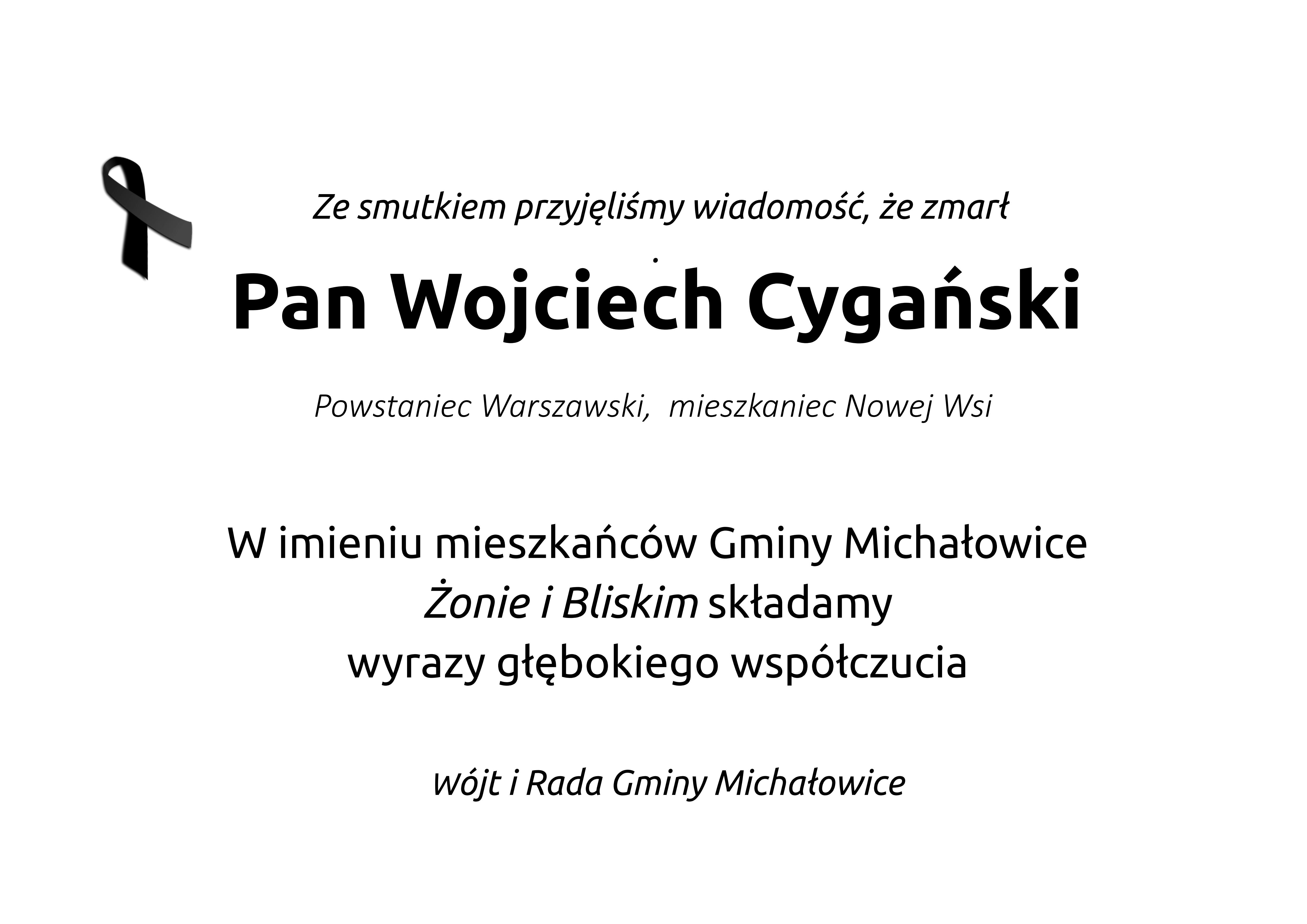 koncolencje- Wojciech Cygański
