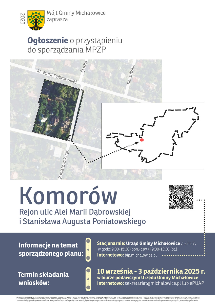 Grafika zawiera treść komunikatu