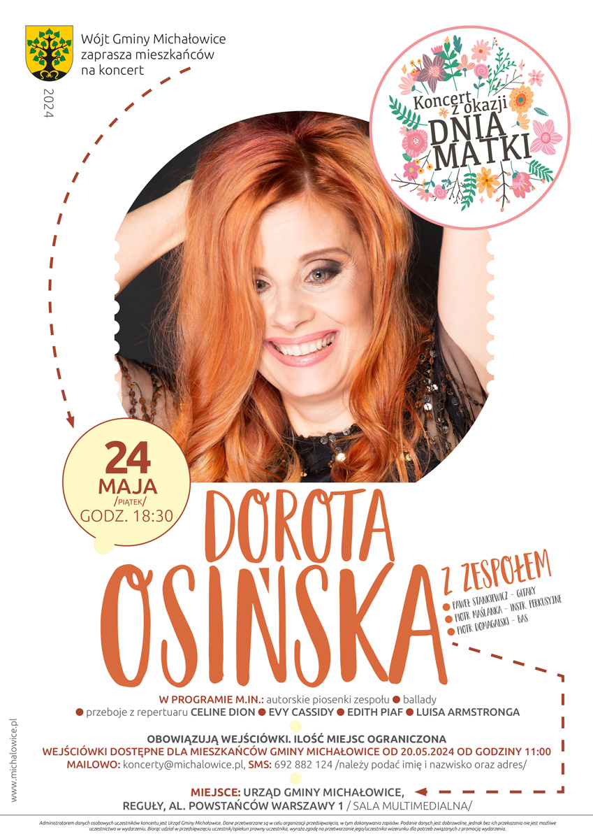 Grafika prezentuje treść komunikatu.