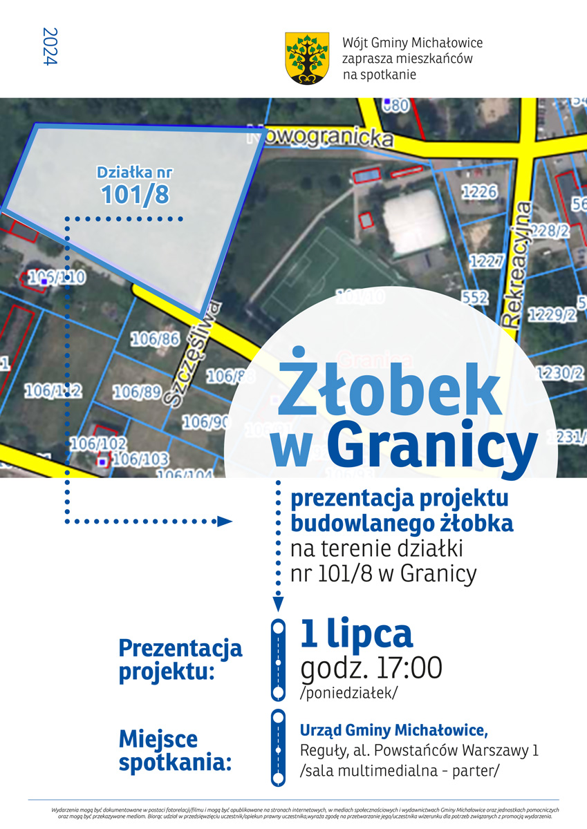 Grafika prezentuje treść komunikatu.