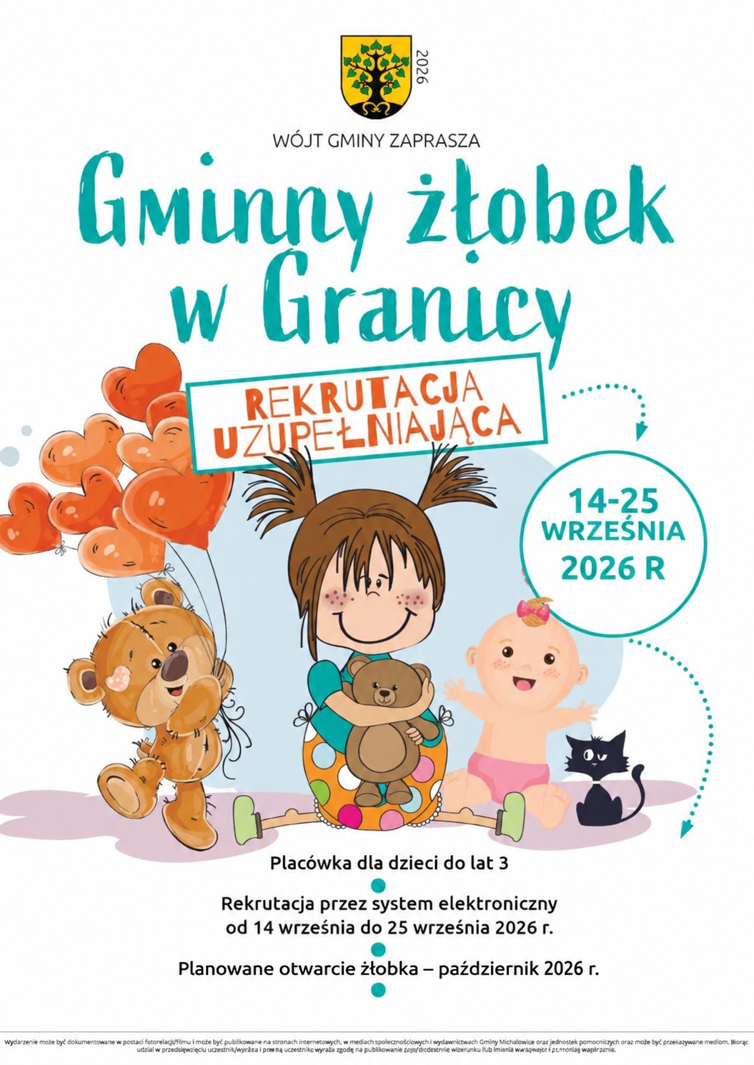 Grafika prezentuje treśc komunikatu