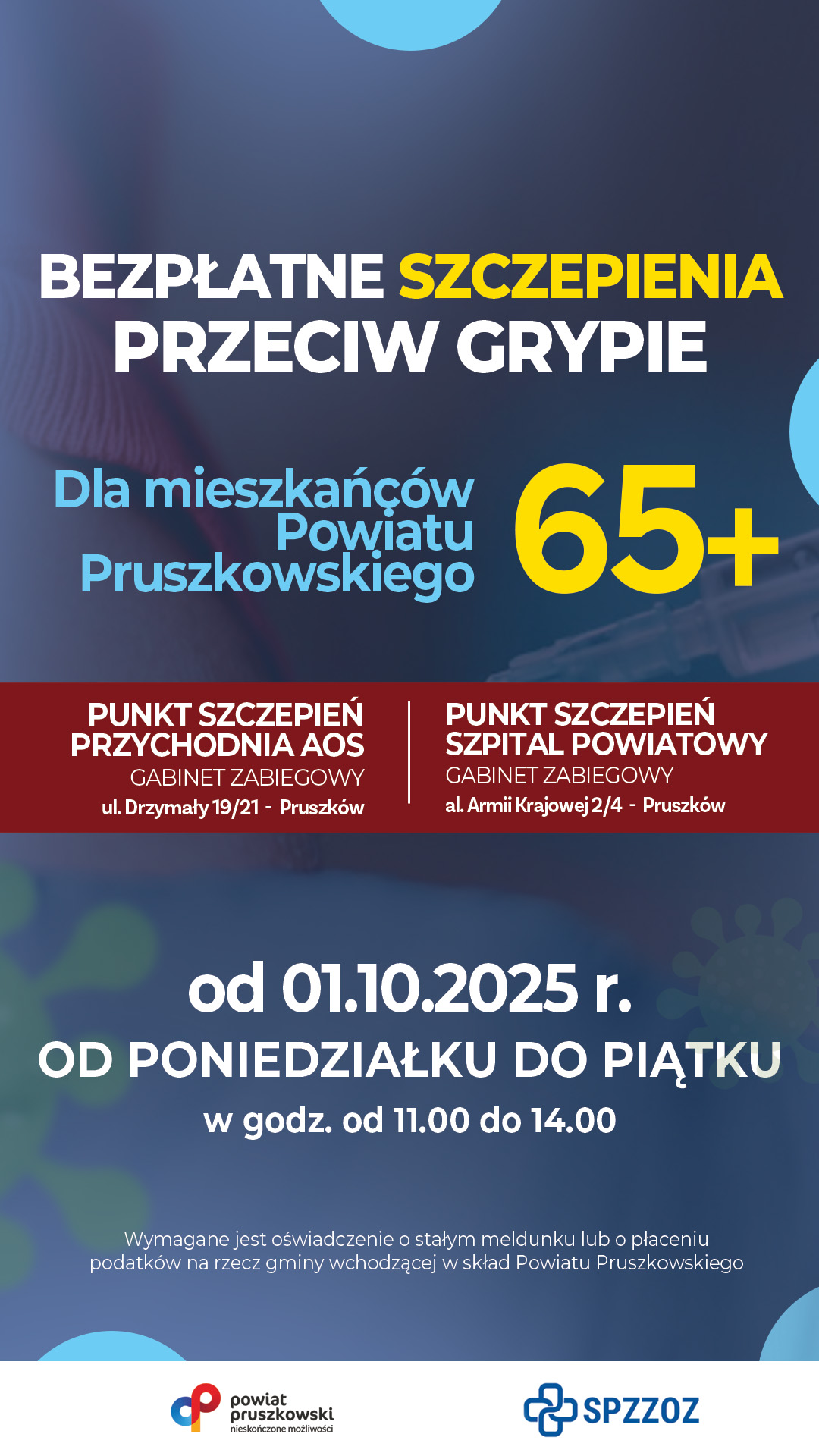grafika prezentująca treść komunikatu