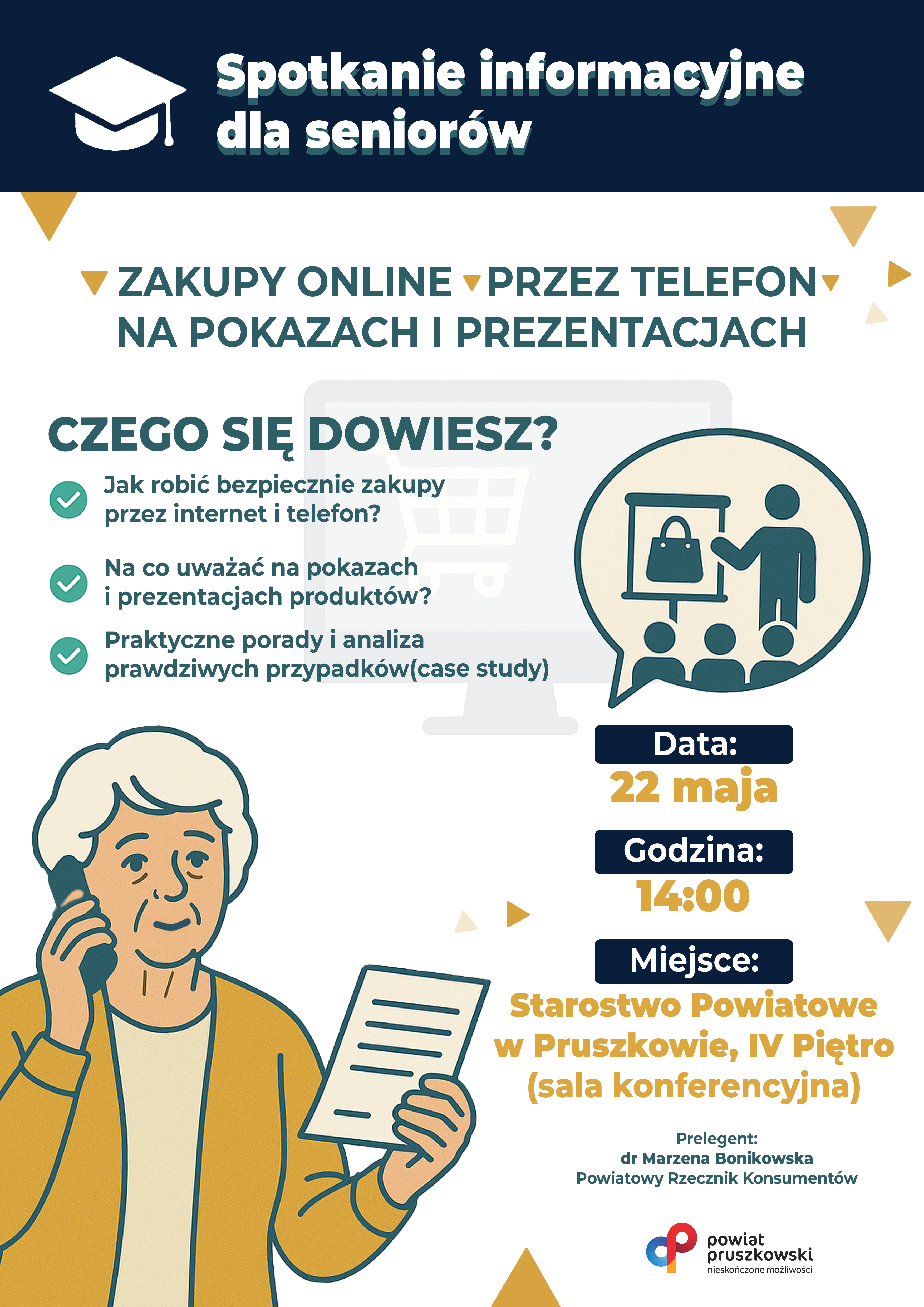 Grafika zawiera treść komunikatu