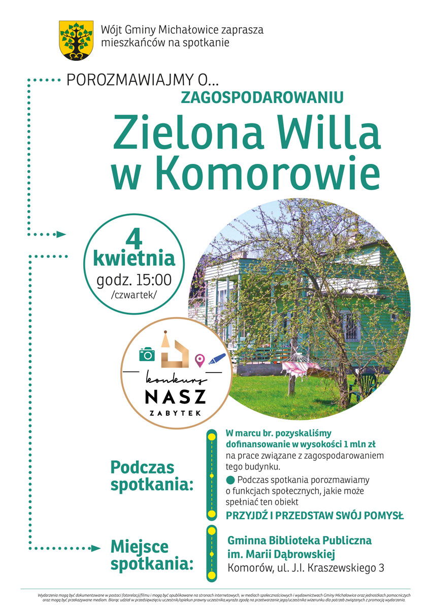 Grafika zawiera treść komunikatu