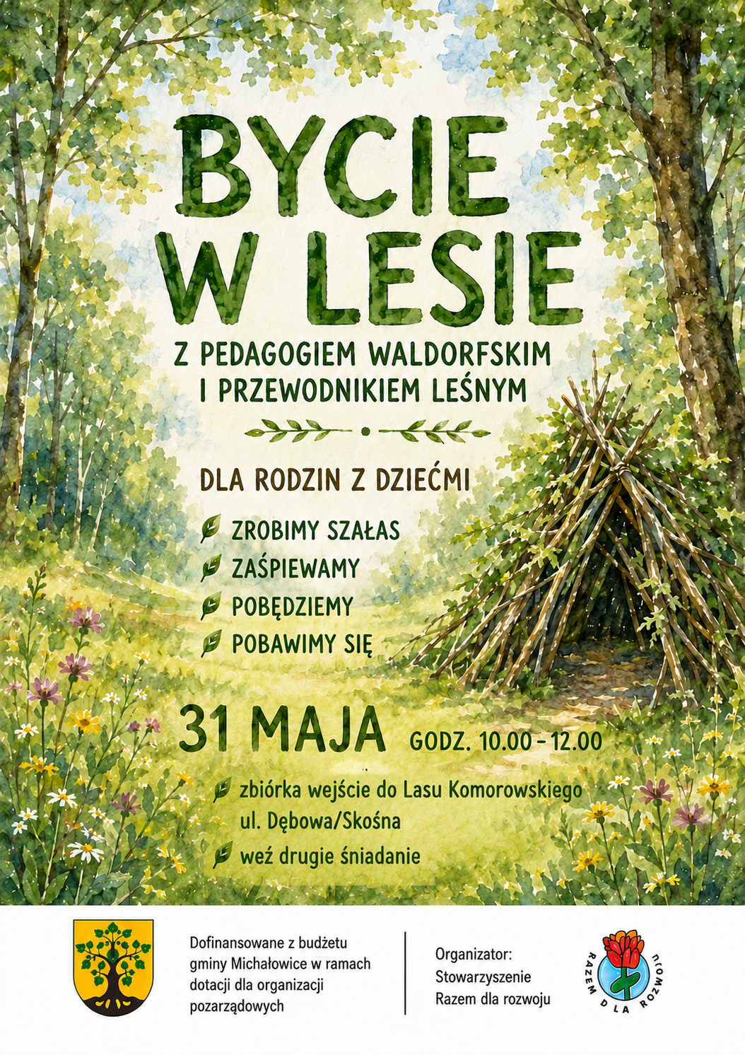 Grafika zawiera treść komunikatu