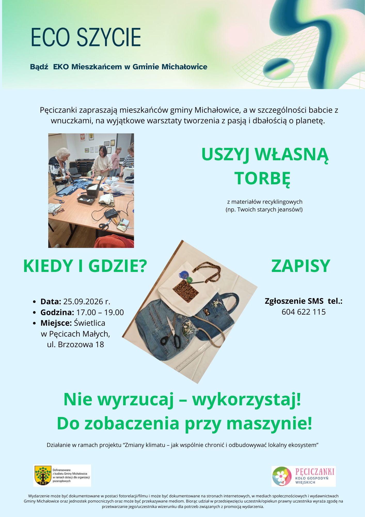 Grafika zawiera treść komunikatu