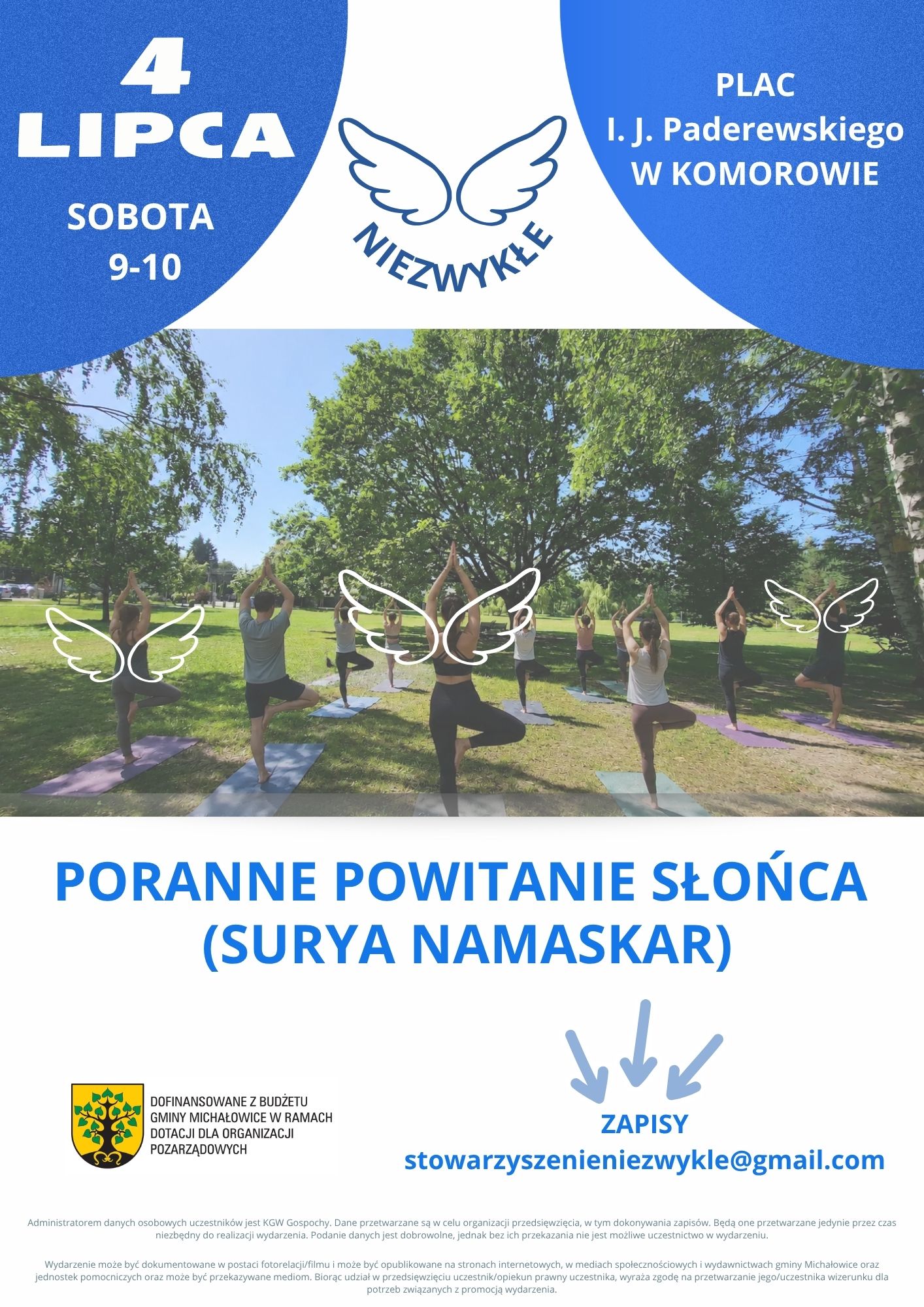 grafika prezentuje treść komunikatu