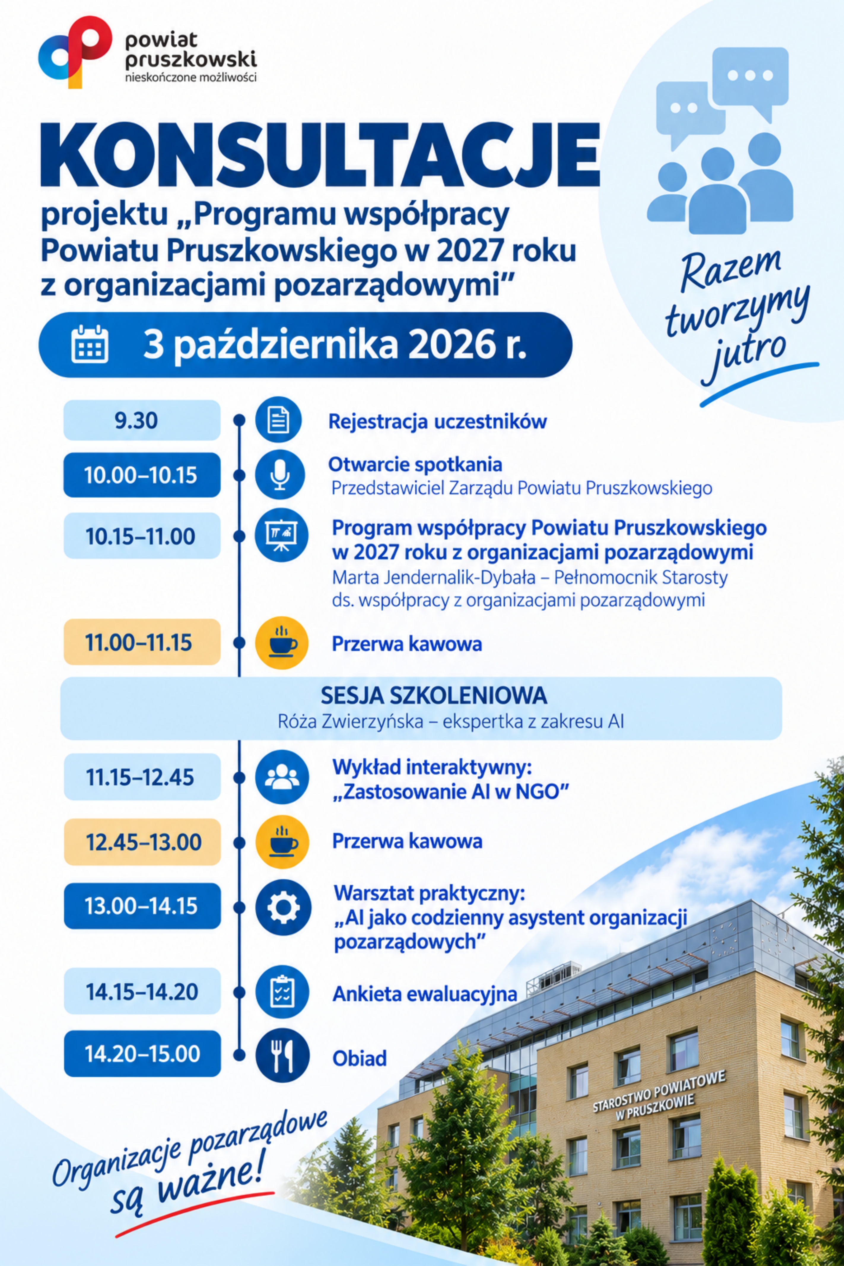 grafika prezentuje treść komunikatu