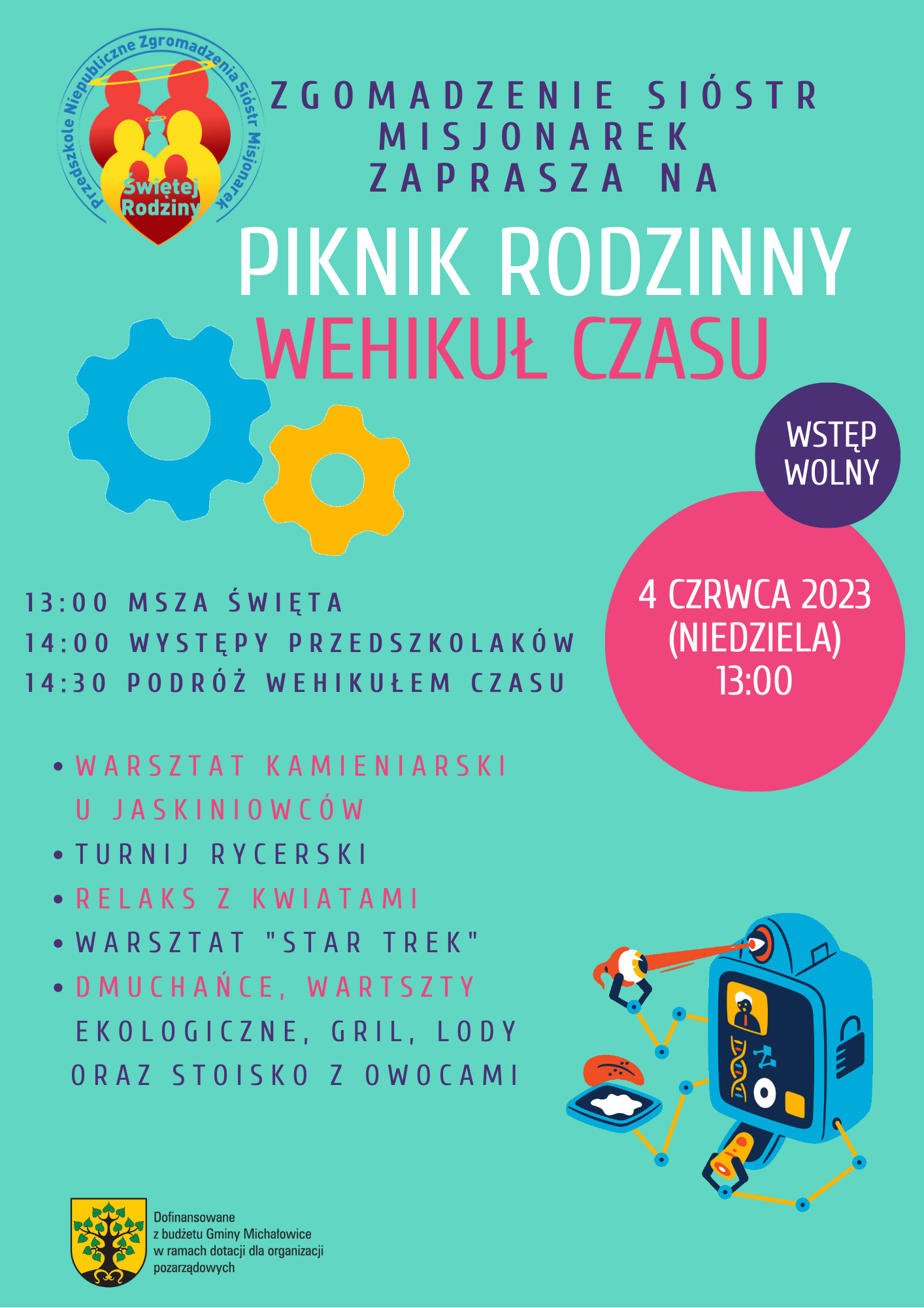 Grafika zawiera treść komunikatu