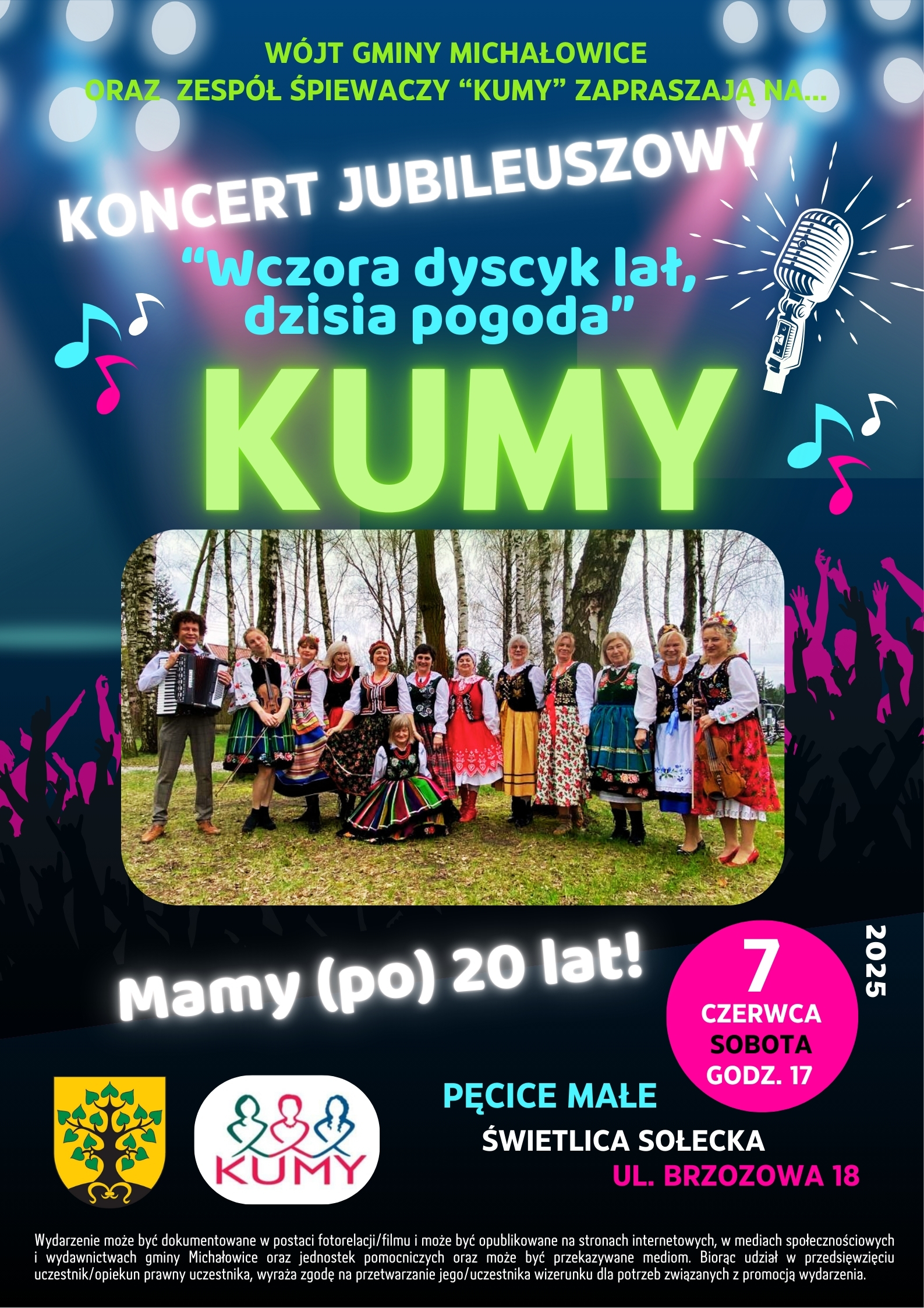 Grafika zawiera treść komunikatu
