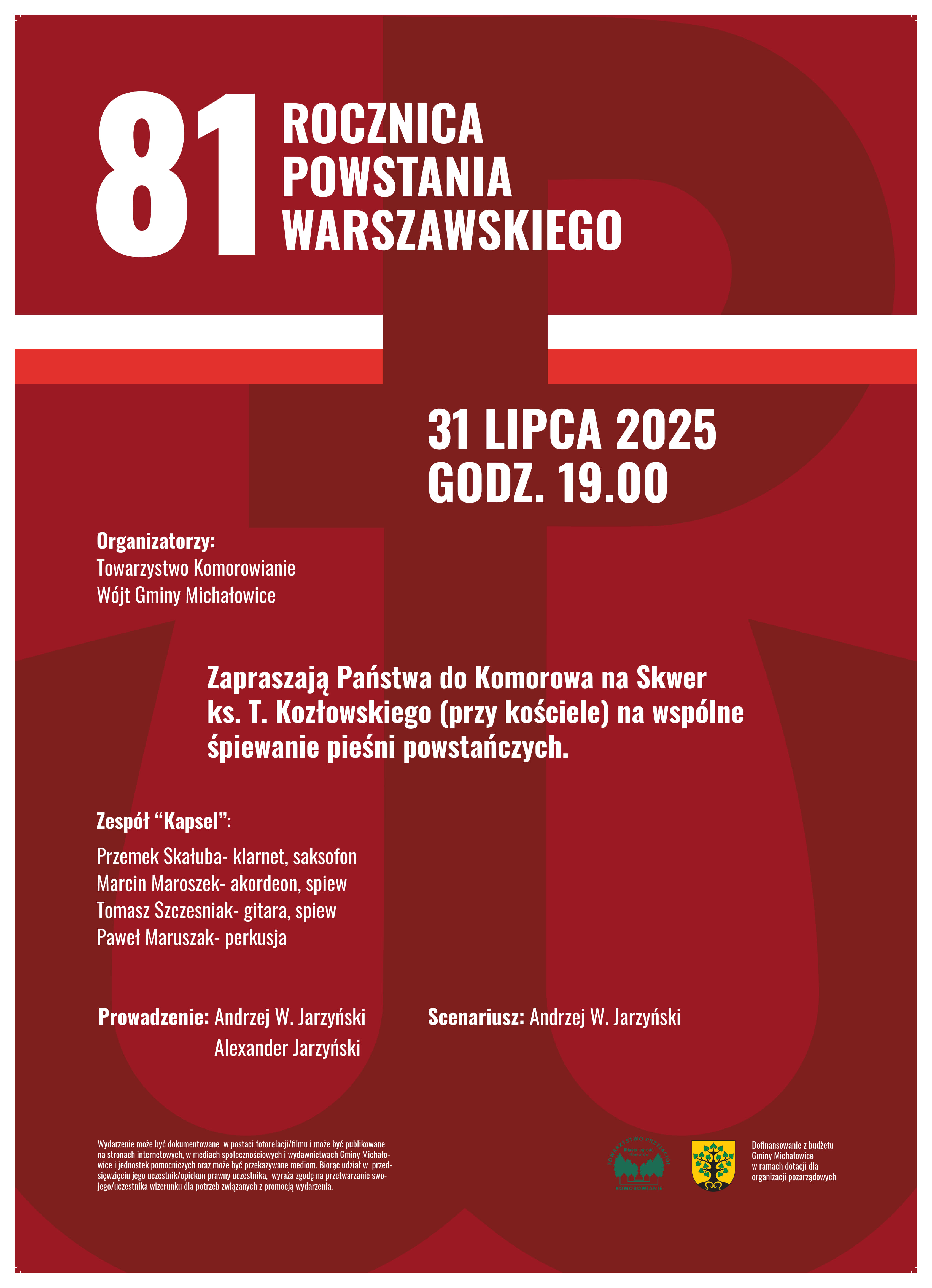 Grafika zawiera treść komunikatu