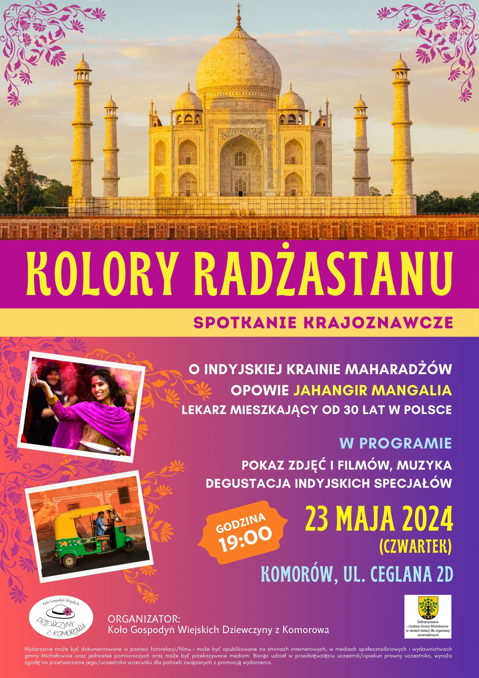 Grafika prezentuje treść komunikatu