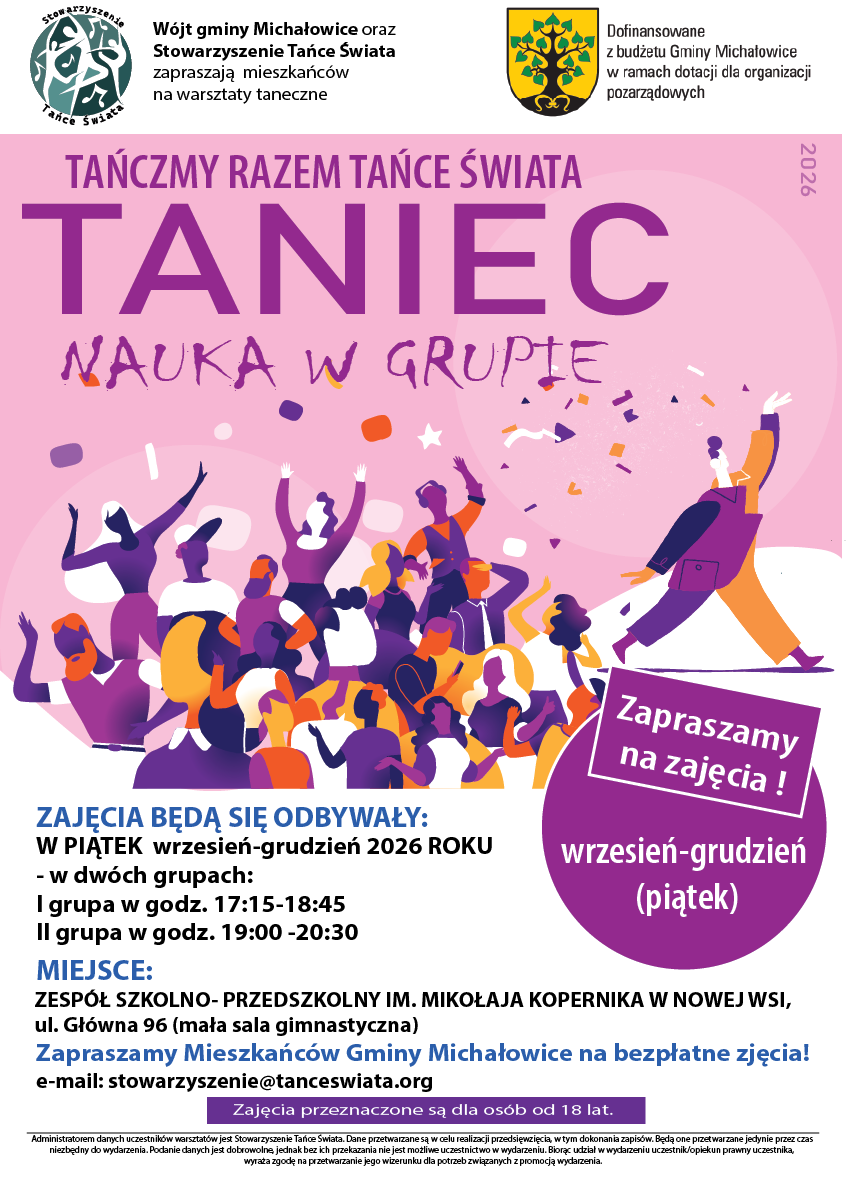 Grafika prezentuje treść komunikatu