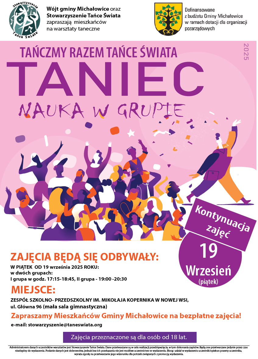Grafika zawiera treść komunikatu