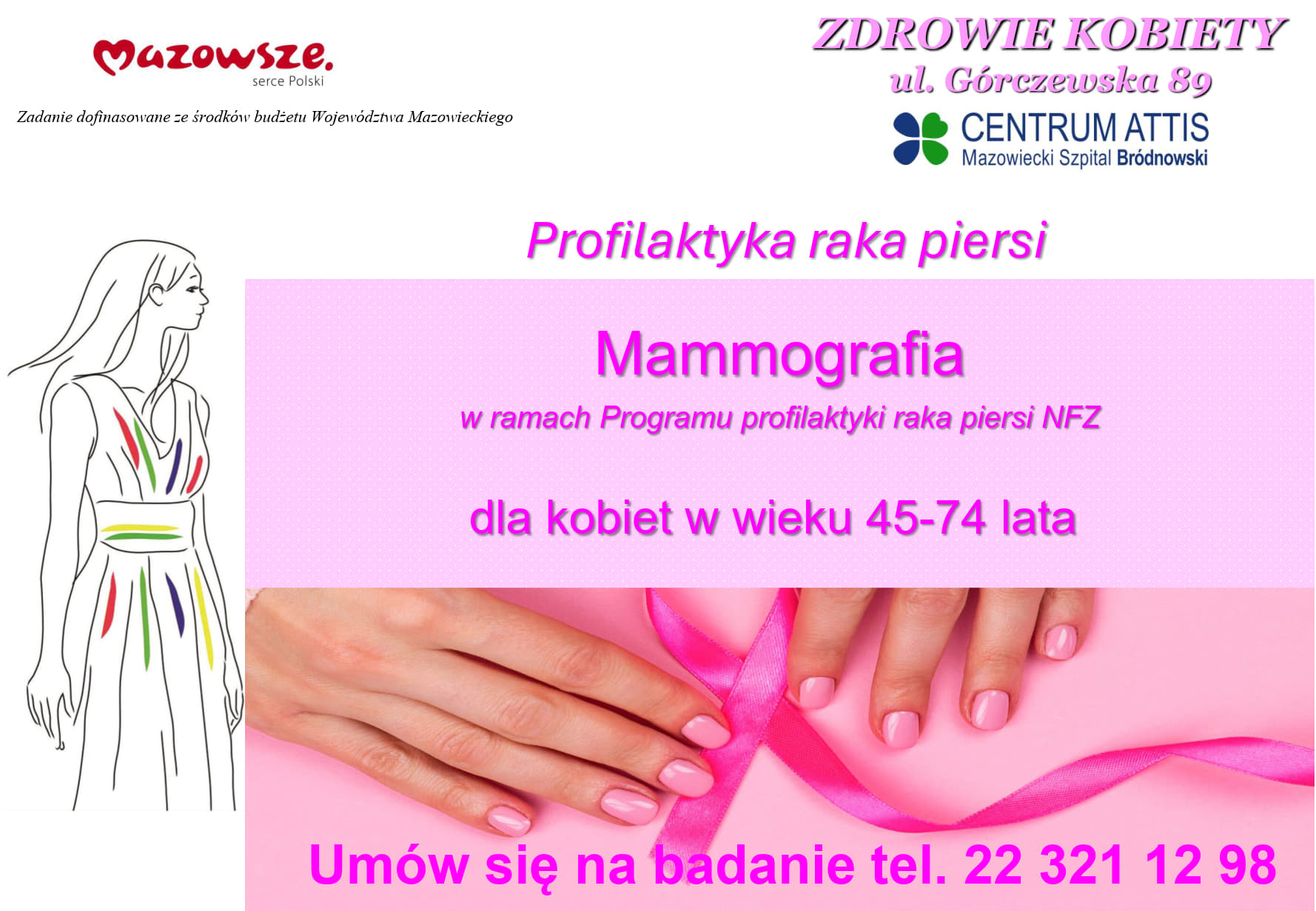 Grafika prezentuje treśc komunikatu