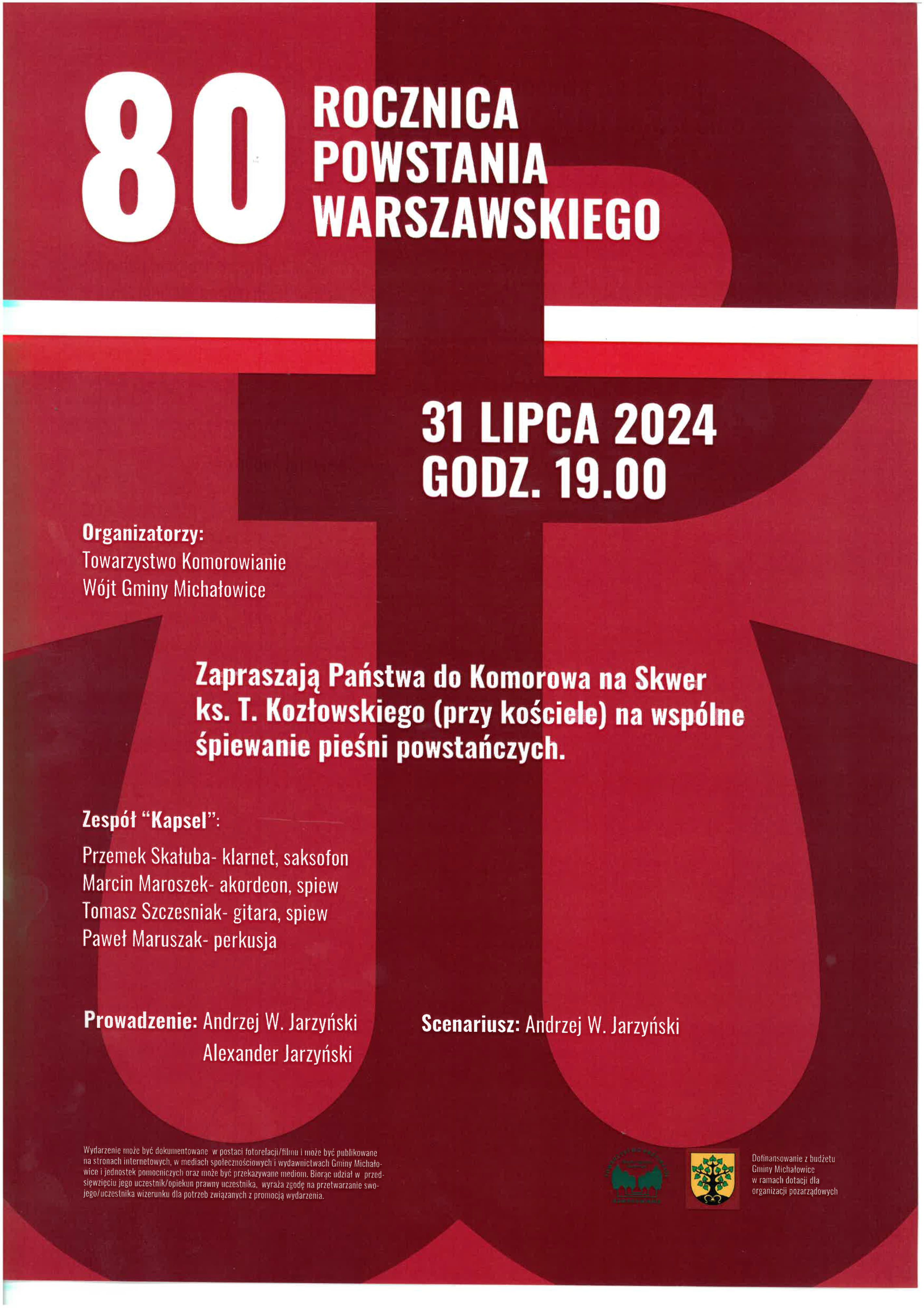 Grafika prezentuje treść komunikatu.