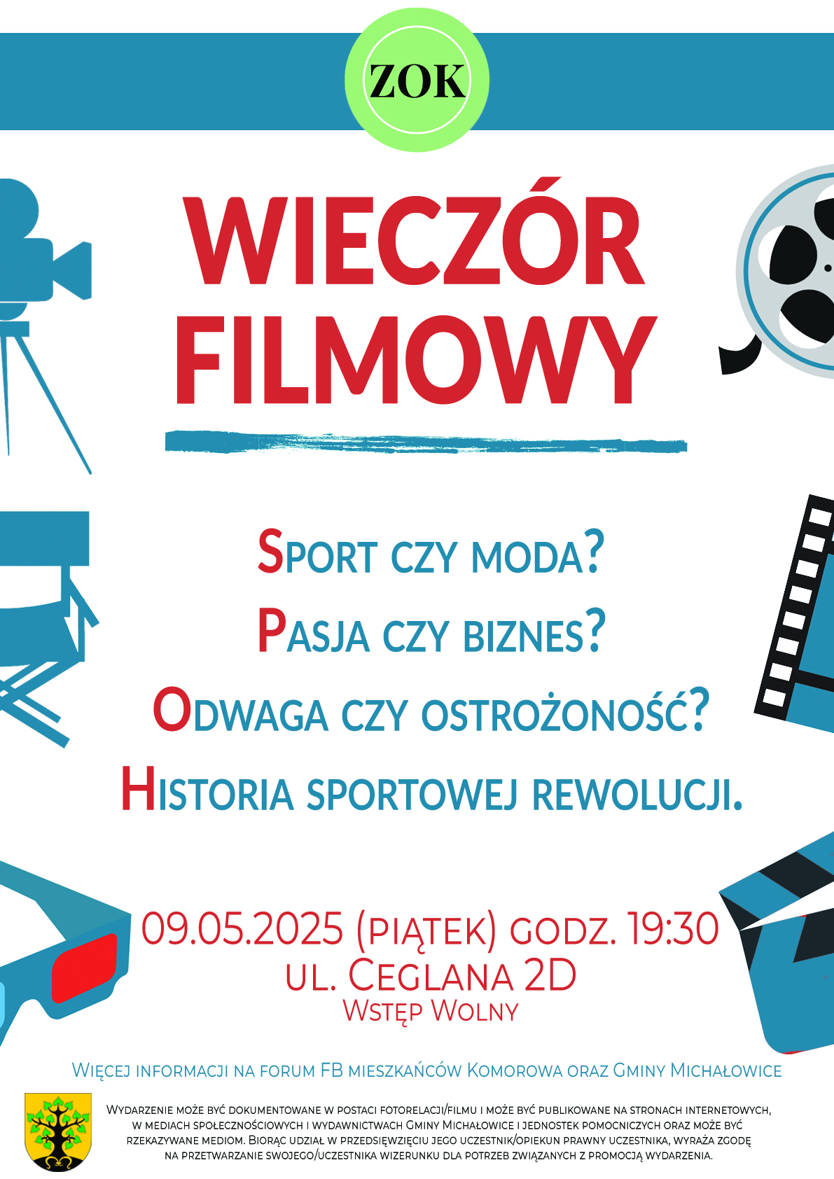 Grafika prezentuje treśc komunikatu