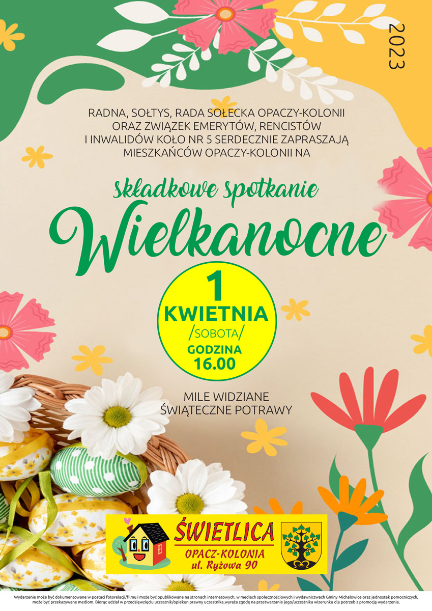 Grafika prezentuje treść komunikatu.