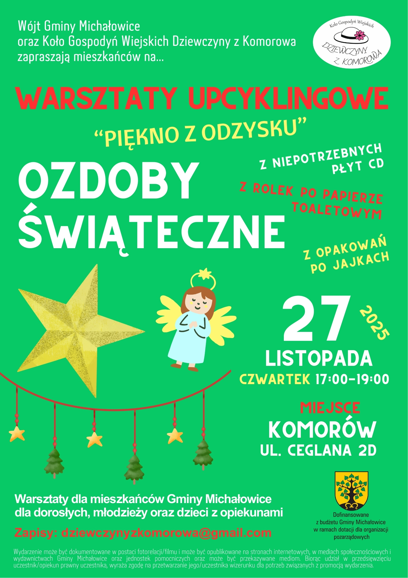 Grafika zawiera treść komunikatu