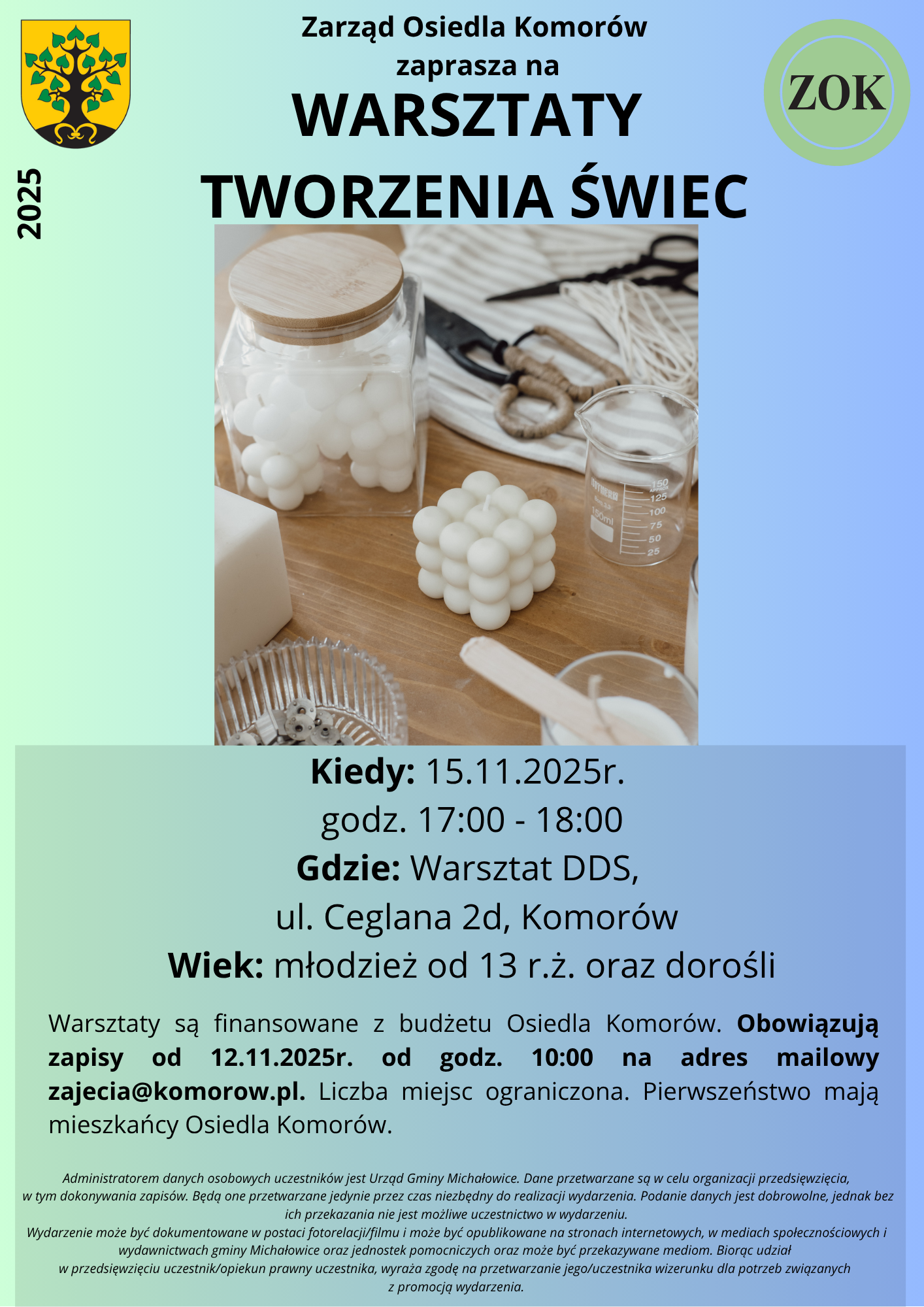 Grafika zawiera treść komunikatu