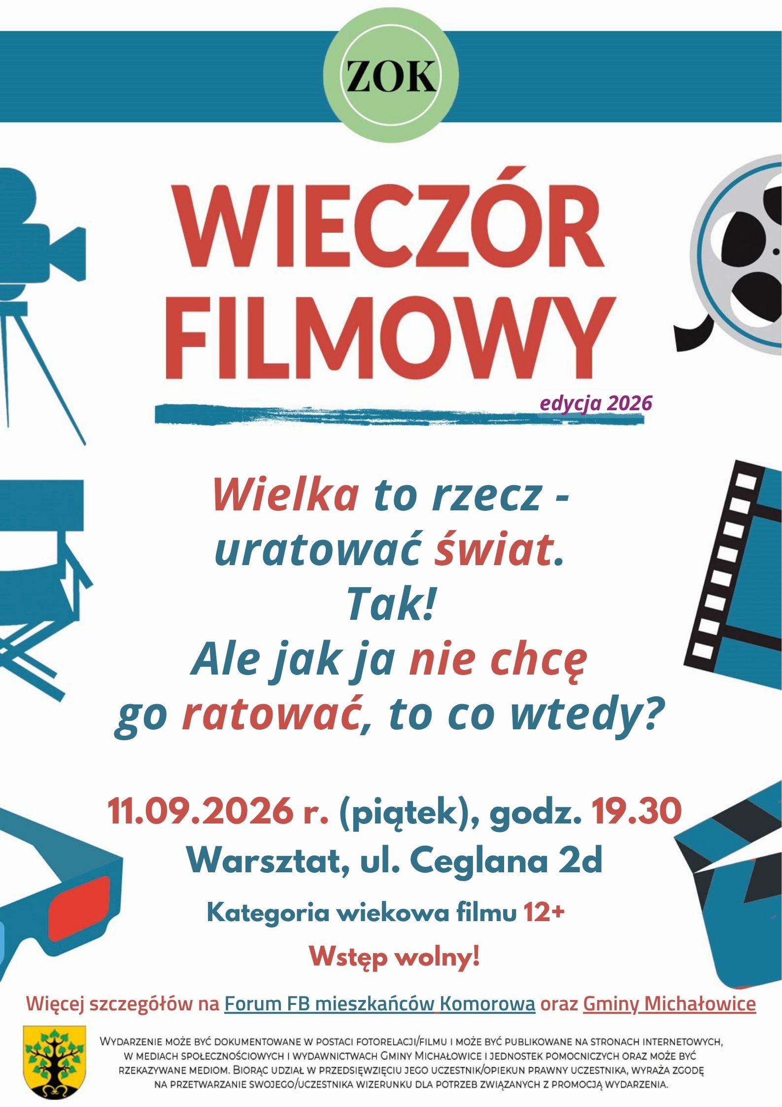 Grafika zawiera treść komunikatu