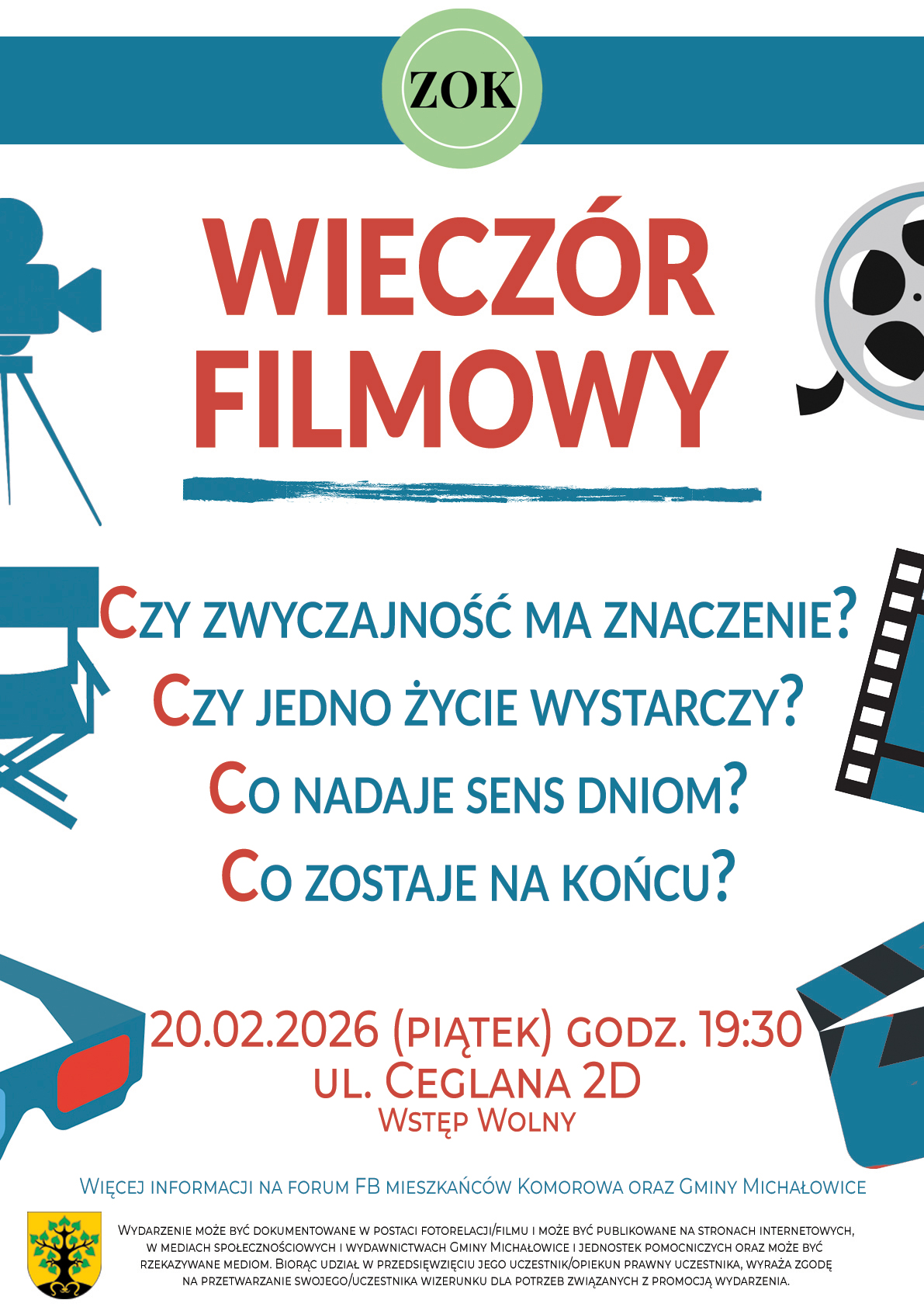 Grafika prezentuje treśc komunikatu