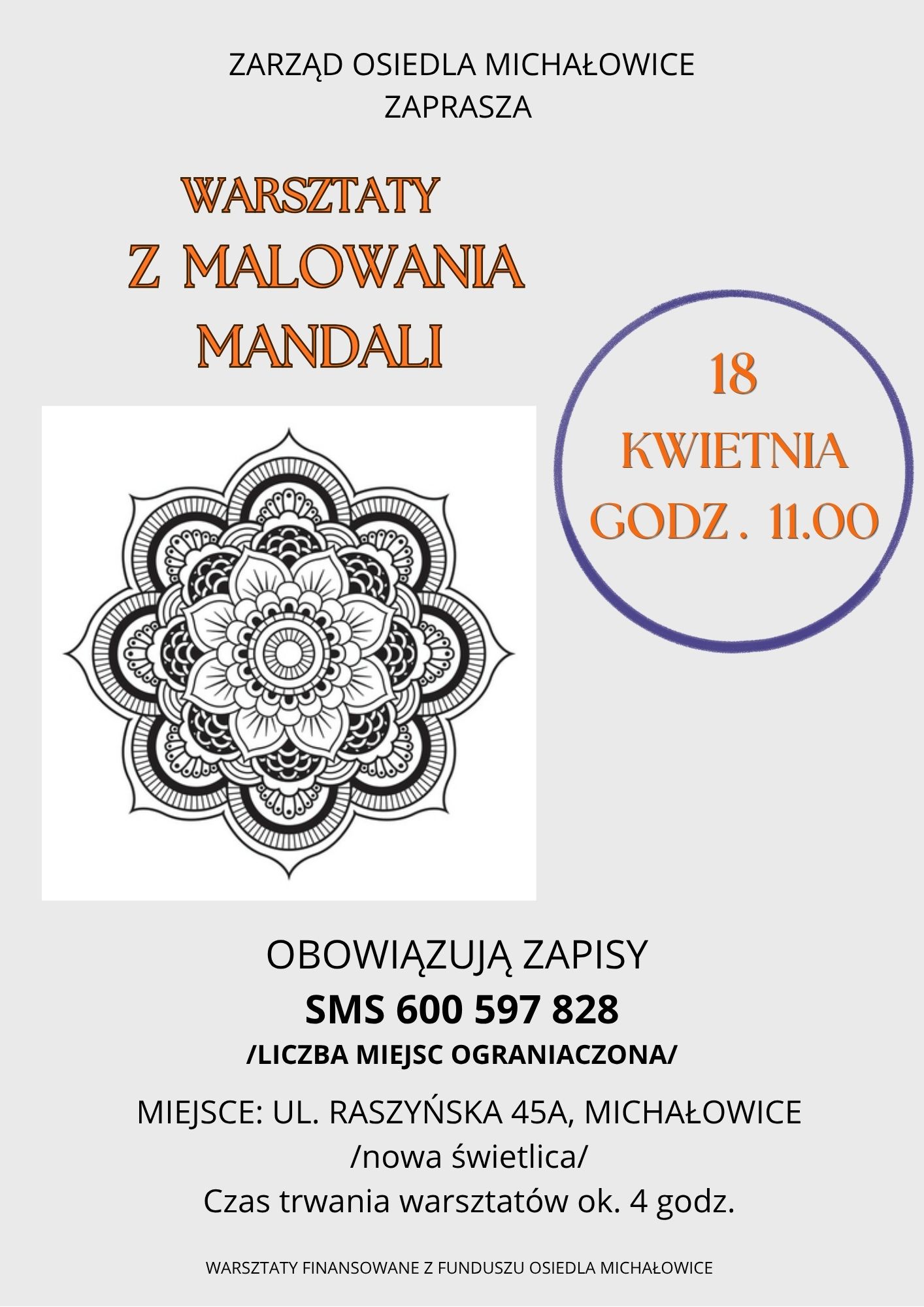 Grafika zawiera treść komunikatu