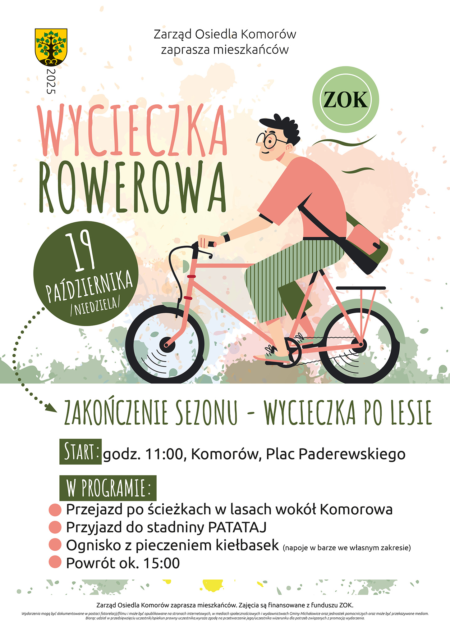 Grafika zawiera treść kounikatu