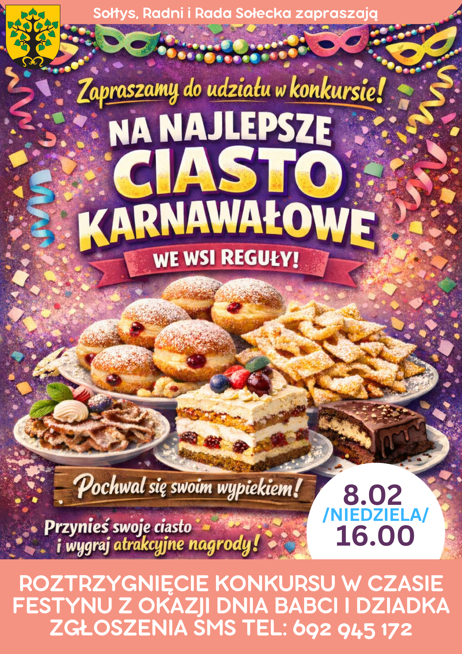 Grafika zawiera treść komunikatu