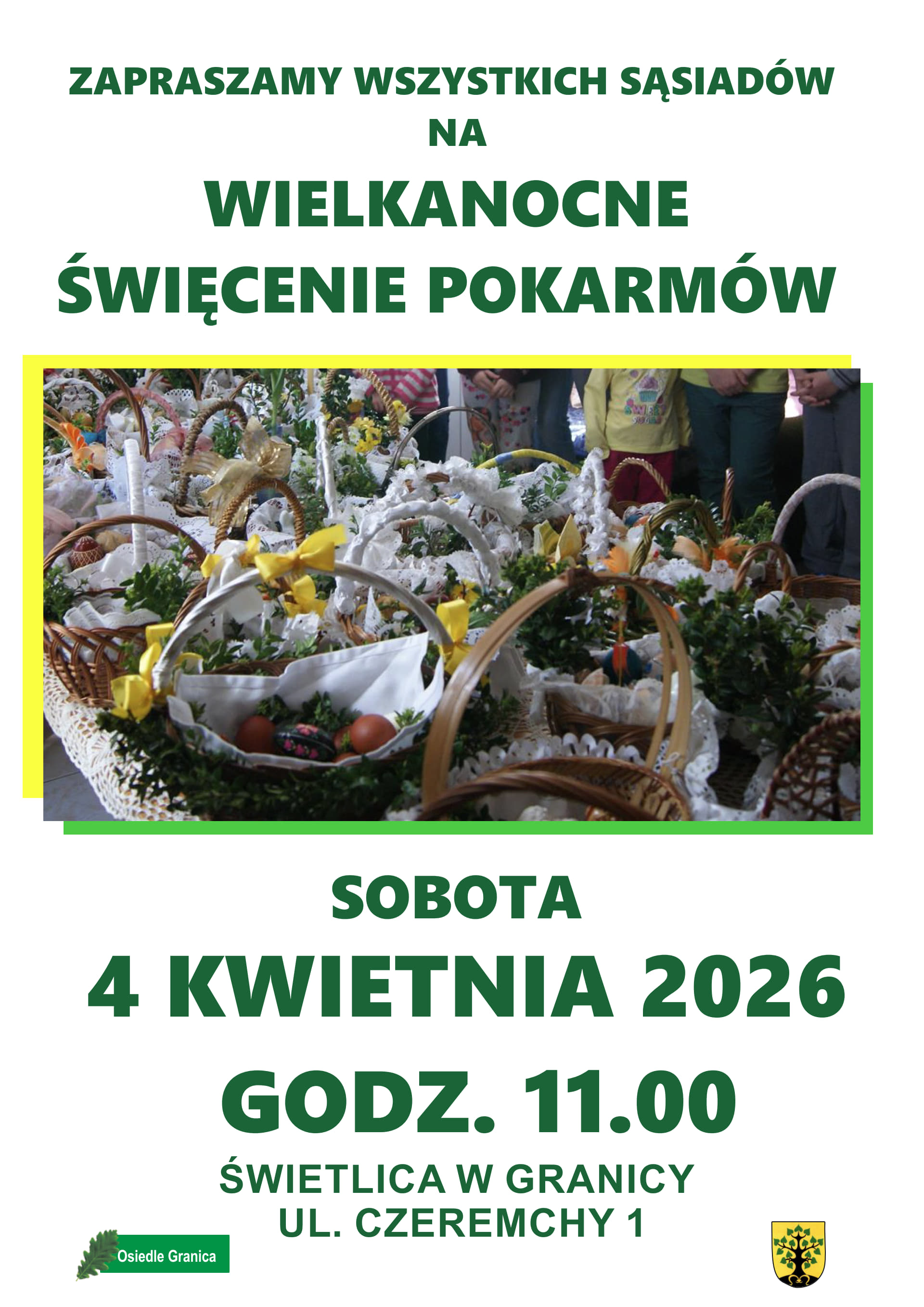 Grafika zawiera treść komunikatu