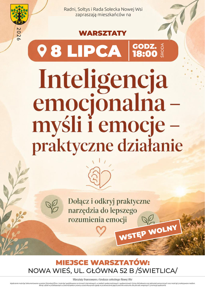 Grafika zawiera treść komunikatu