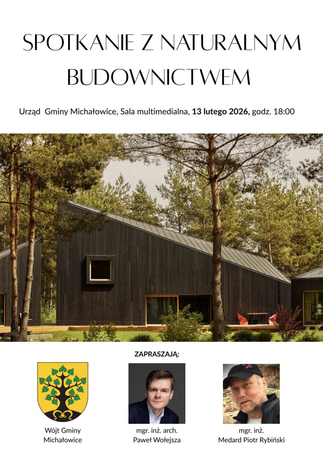plakat naturalne budownictwo