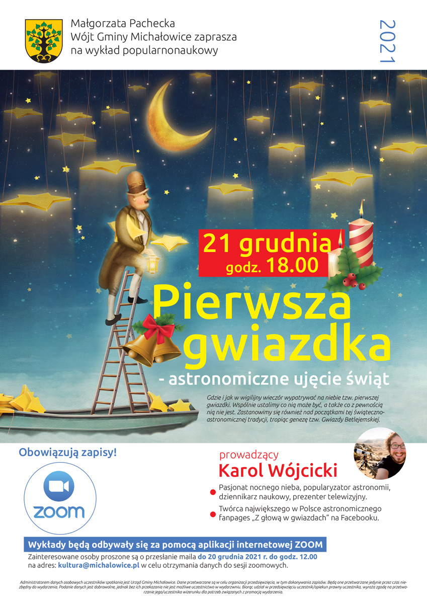 Pierwsza gwiazdka - wykład astromiczny