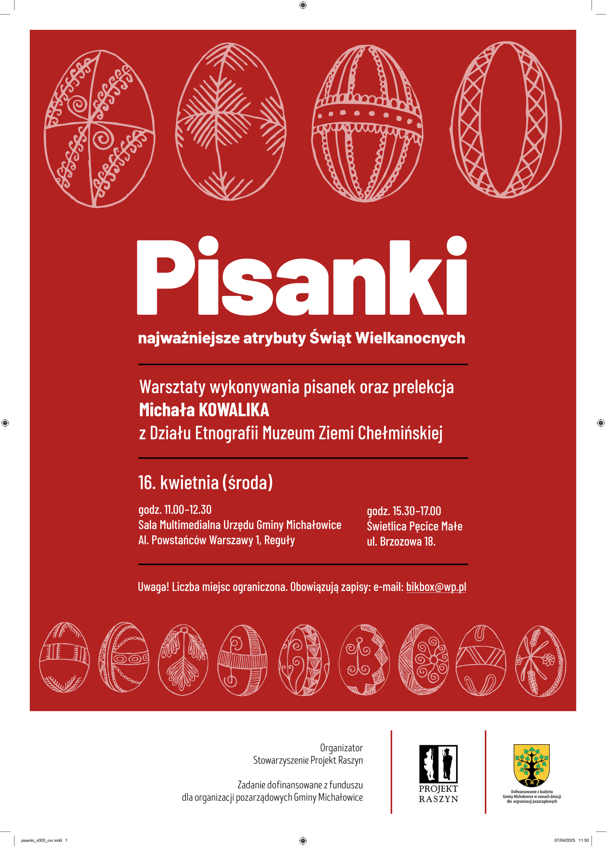 Grafika zawiera treść komunikatu