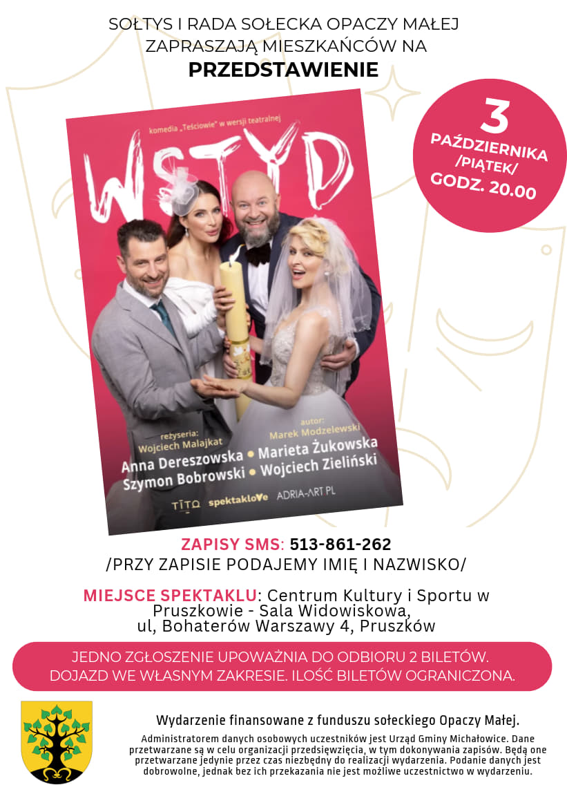 Grafika zawiera treść komunikatu